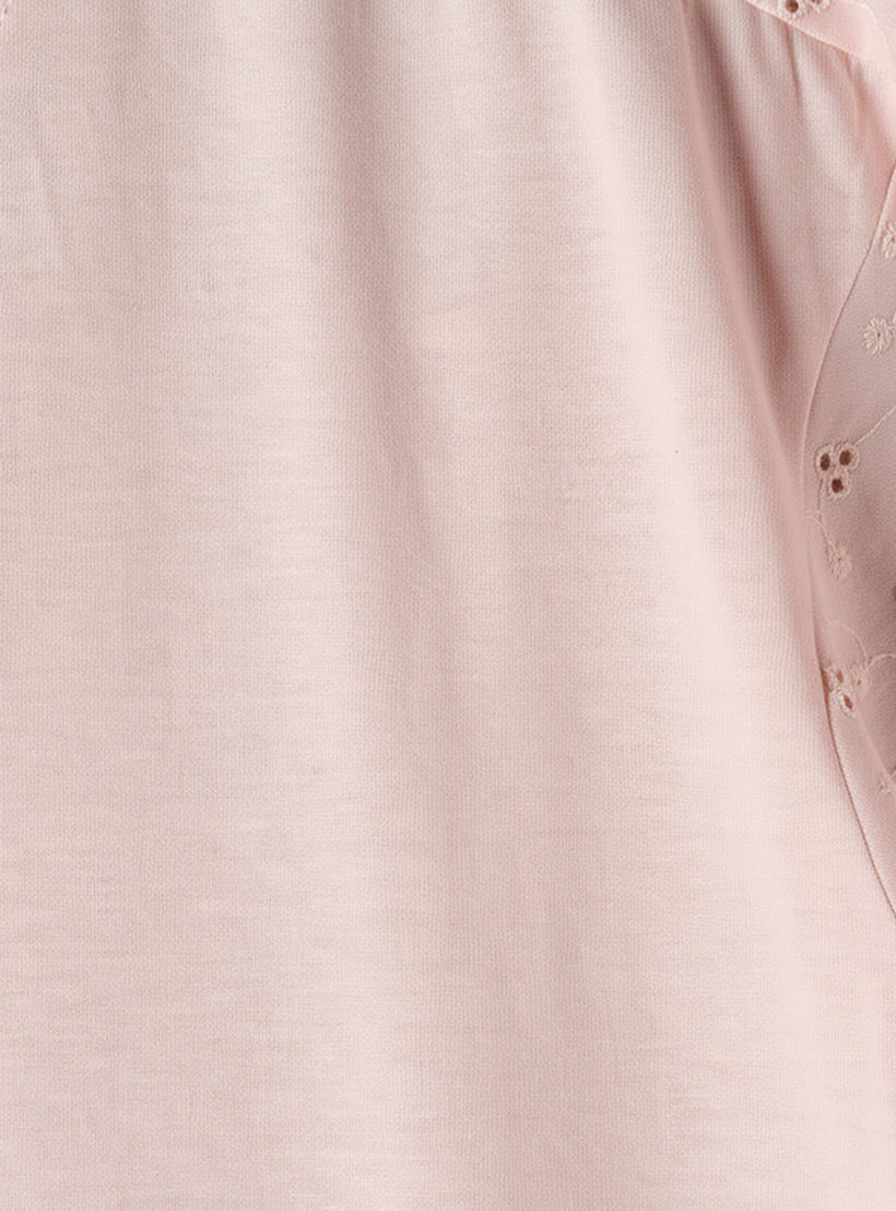 طقم بيجاما قطن تيشيرت وبنطلون-women-clothing-nightwear-pyjamas-longsets-image-5