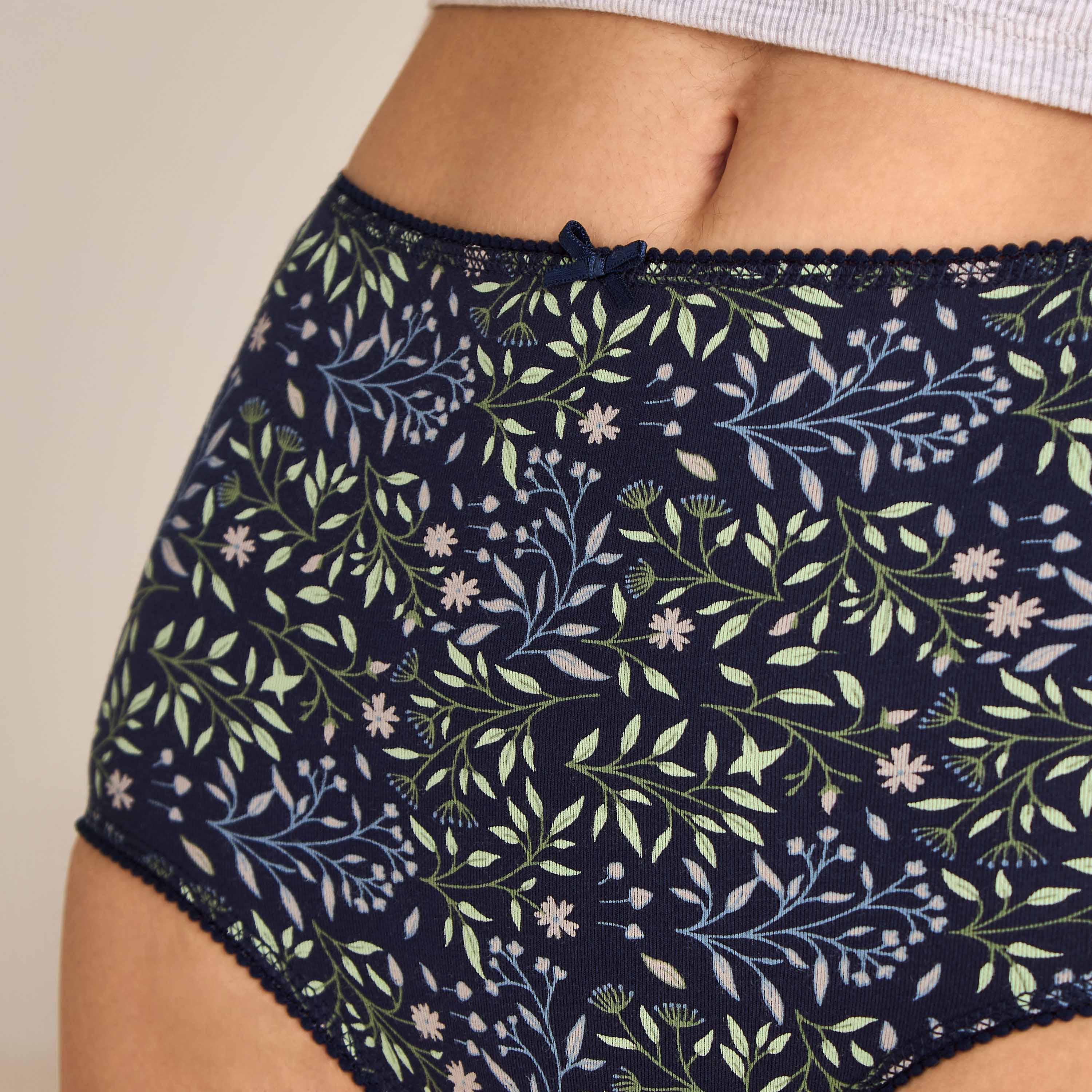 Set of 5 - Full Briefs High Waist with Assorted Print-women-clothing-lingerie-panties-image-3