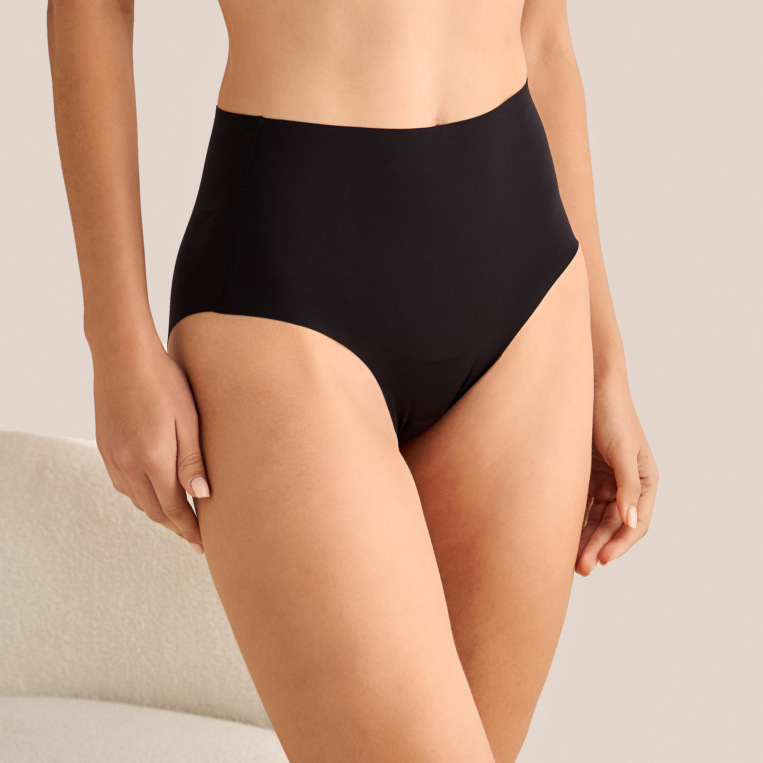 سراويل داخلية كاملة بخصر مرتفع مطّاطي-women-clothing-lingerie-panties-image-4