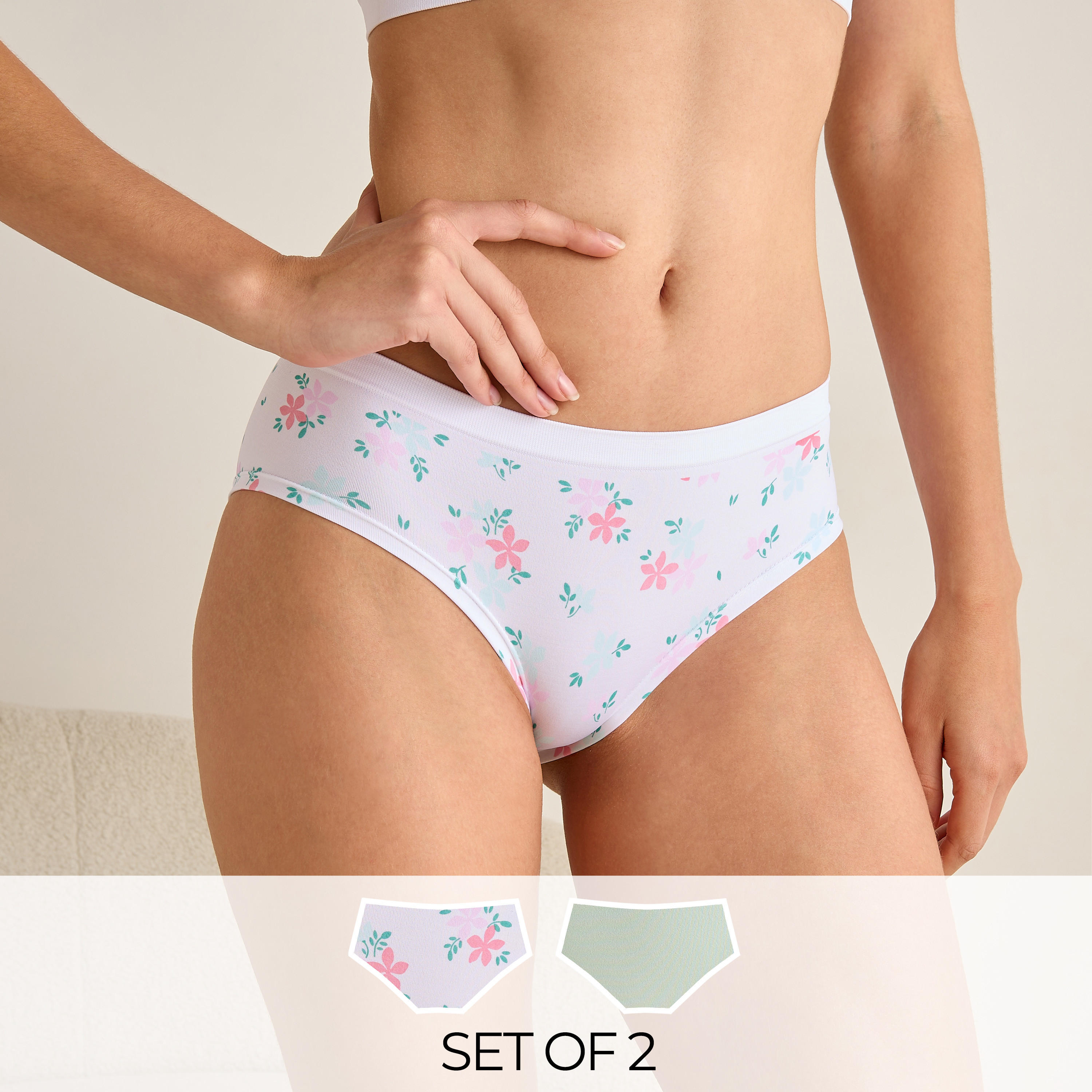 سراويل داخلية متنوعة - طقم من قطعتين-women-clothing-lingerie-panties-image-6