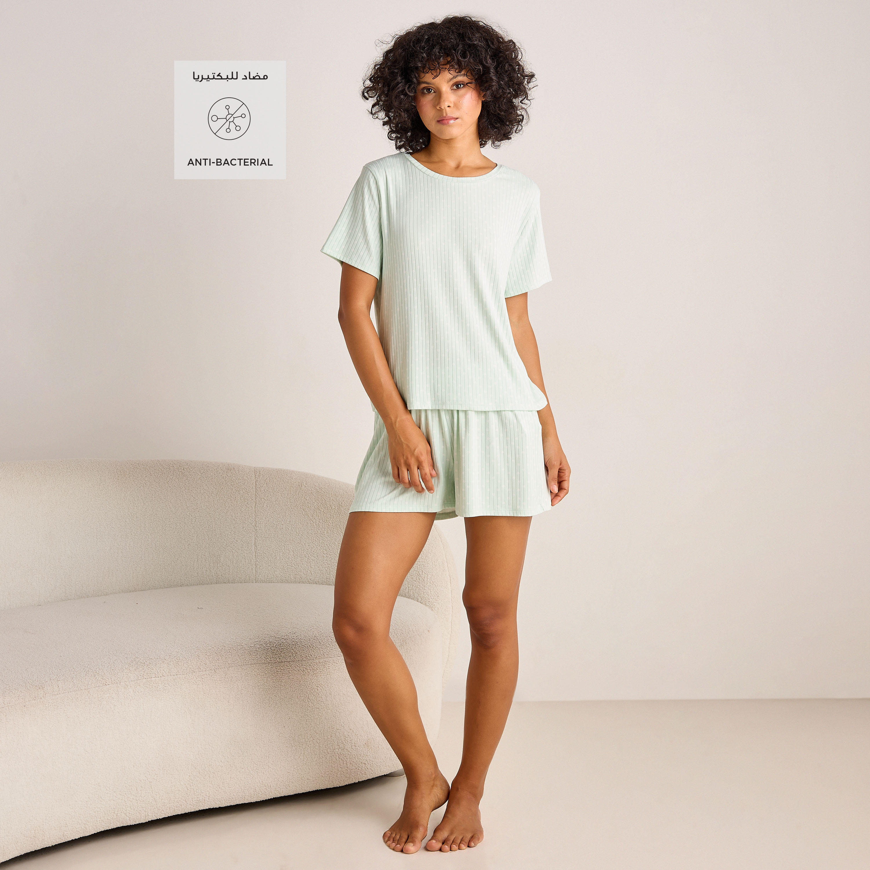 Floral Print Pyjama Set T-shirt-women-clothing-nightwear-pyjamas-tops-image-7