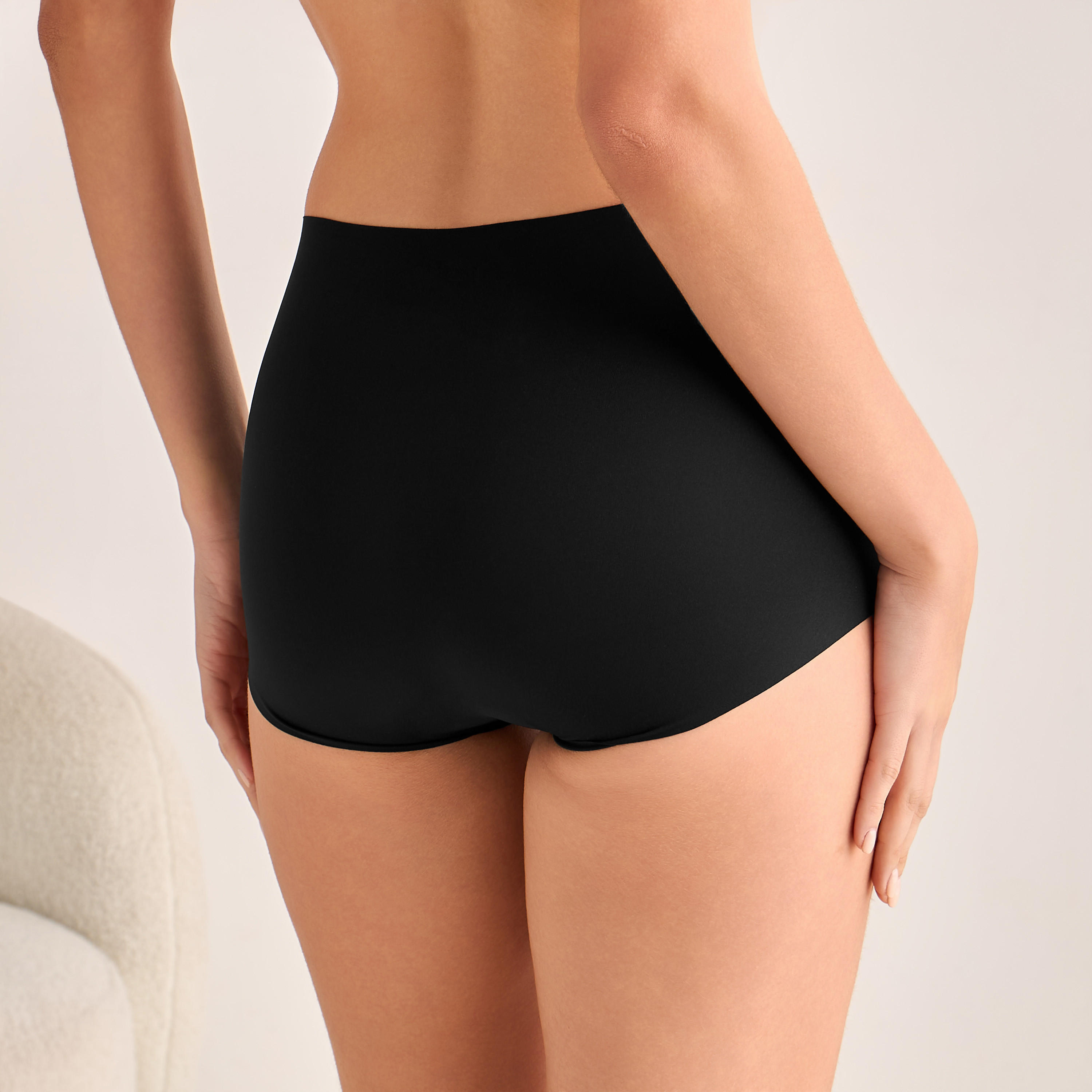 Seamless Boyshort Briefs-women-clothing-lingerie-panties-image-2
