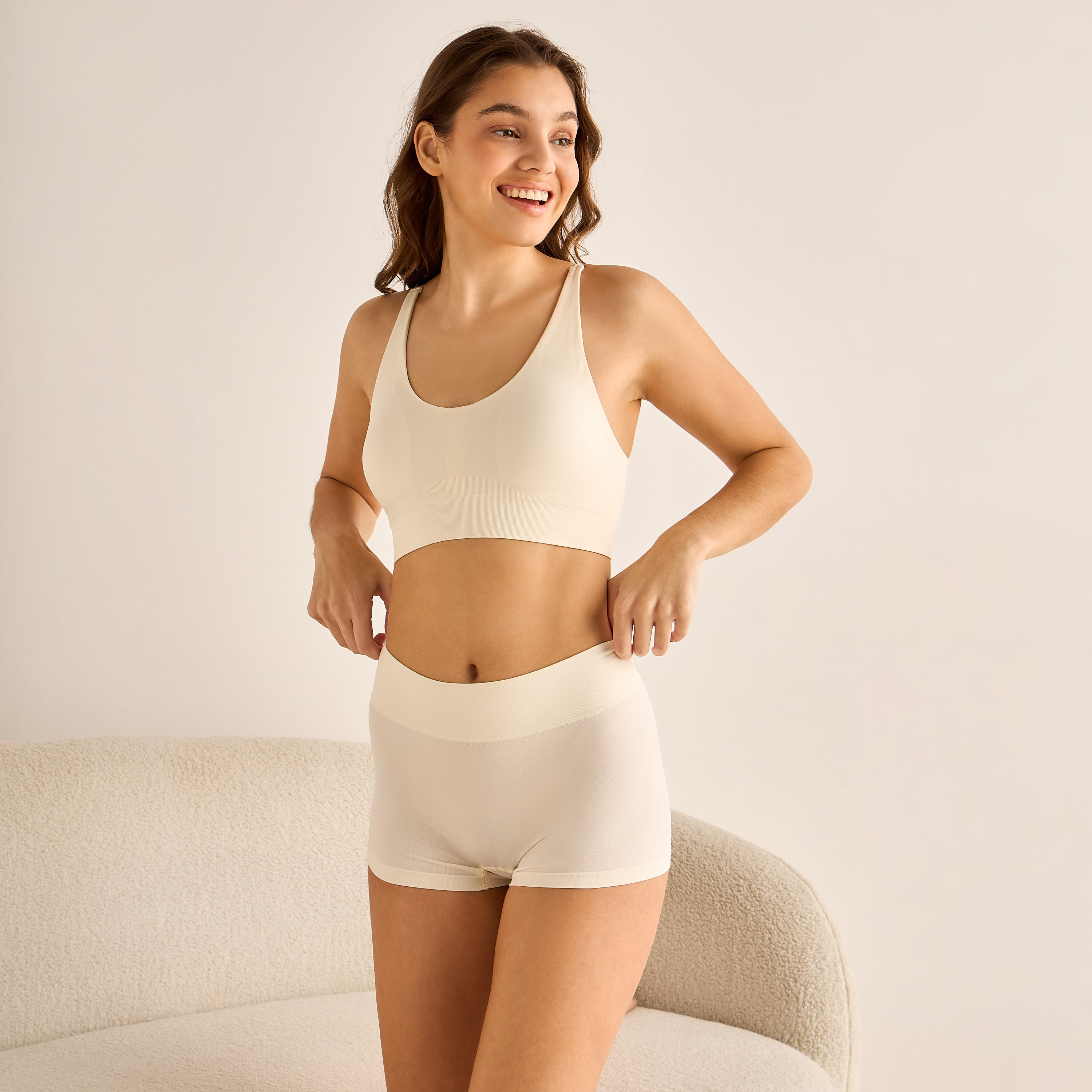 Skins Seamless Boyshort Briefs-women-clothing-lingerie-panties-image-4