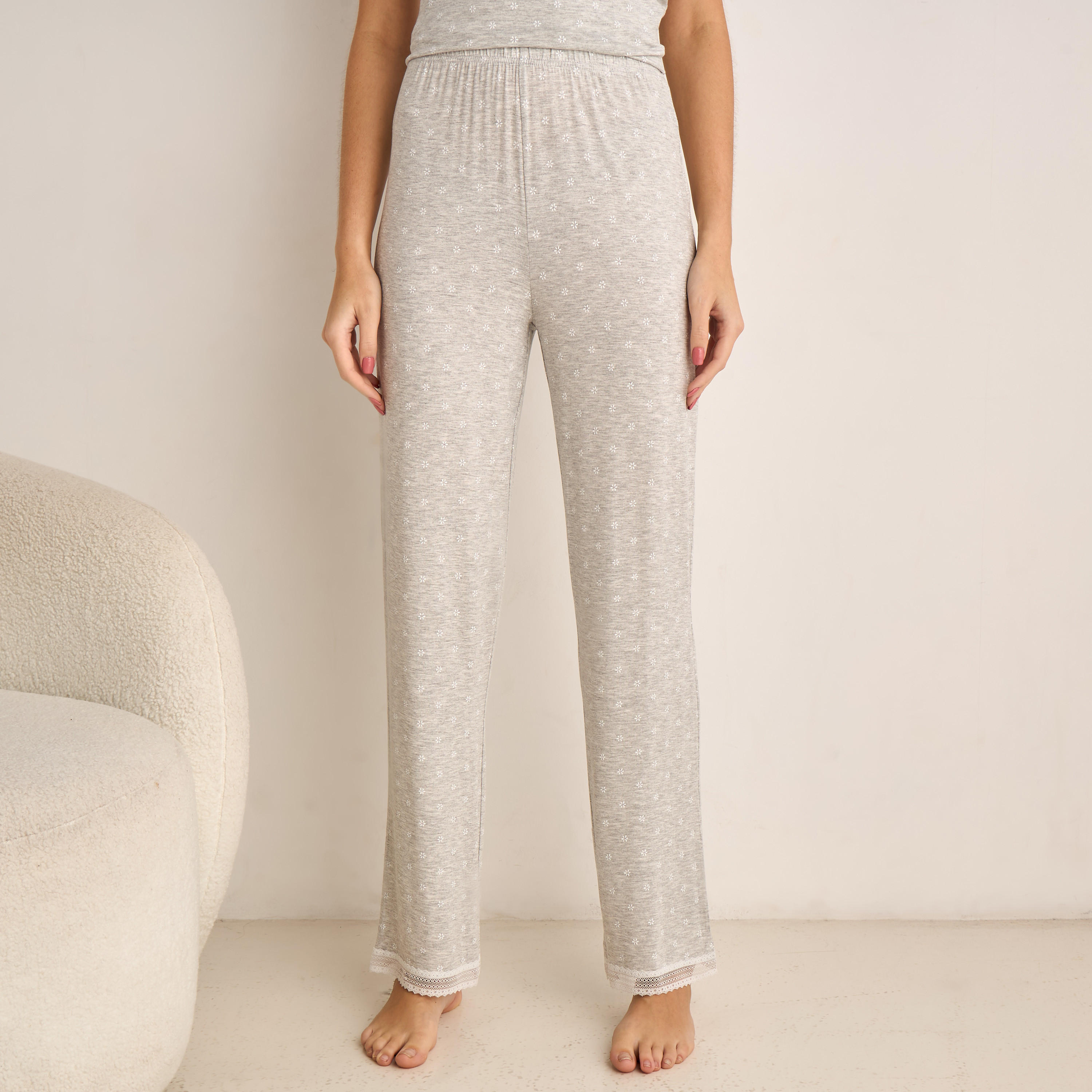 طقم بيجاما من بلوزة وبنطلون-women-clothing-nightwear-pyjamas-longsets-image-4