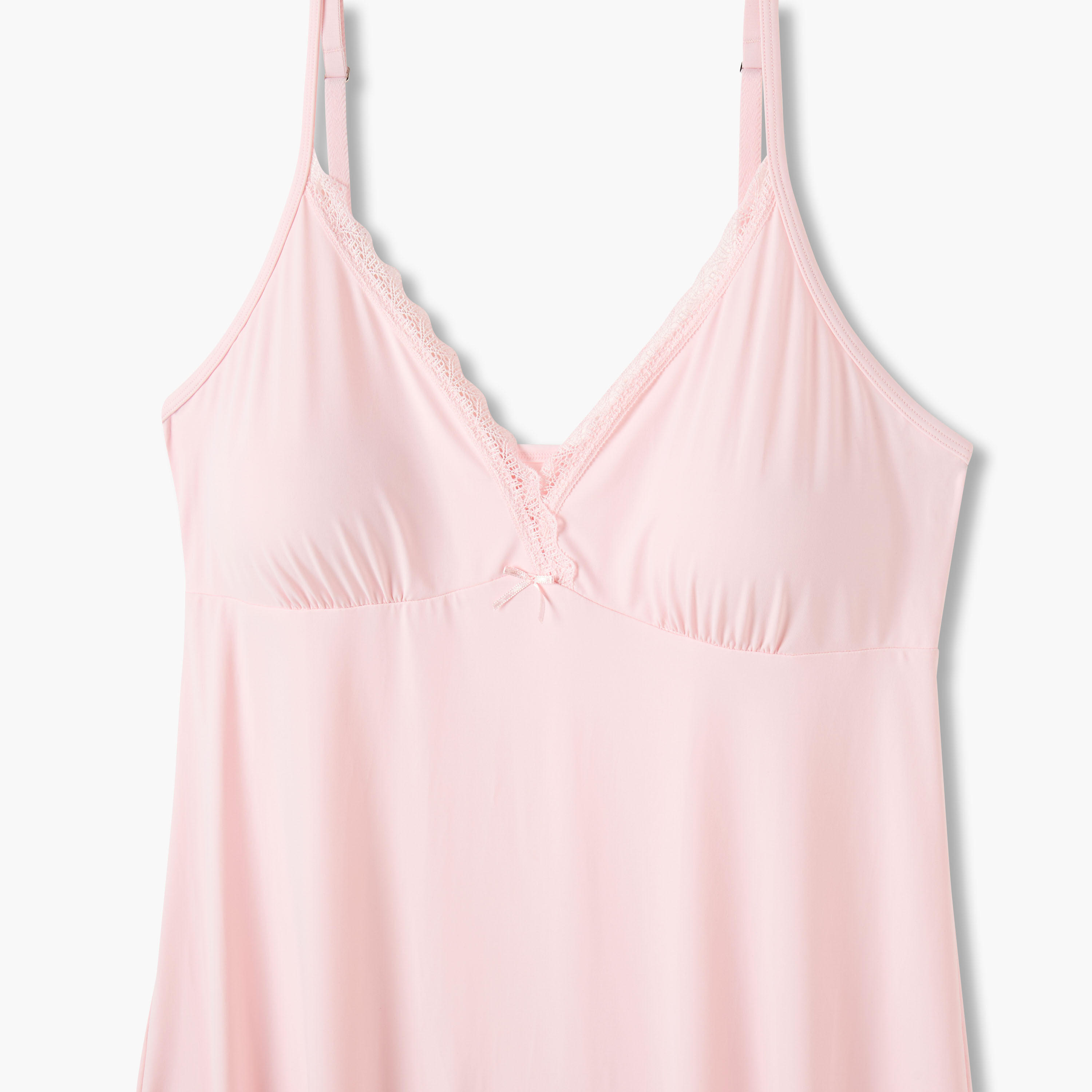فستان داخلي دون أكمام بحافة دانتيل-women-clothing-nightwear-nighties-image-3