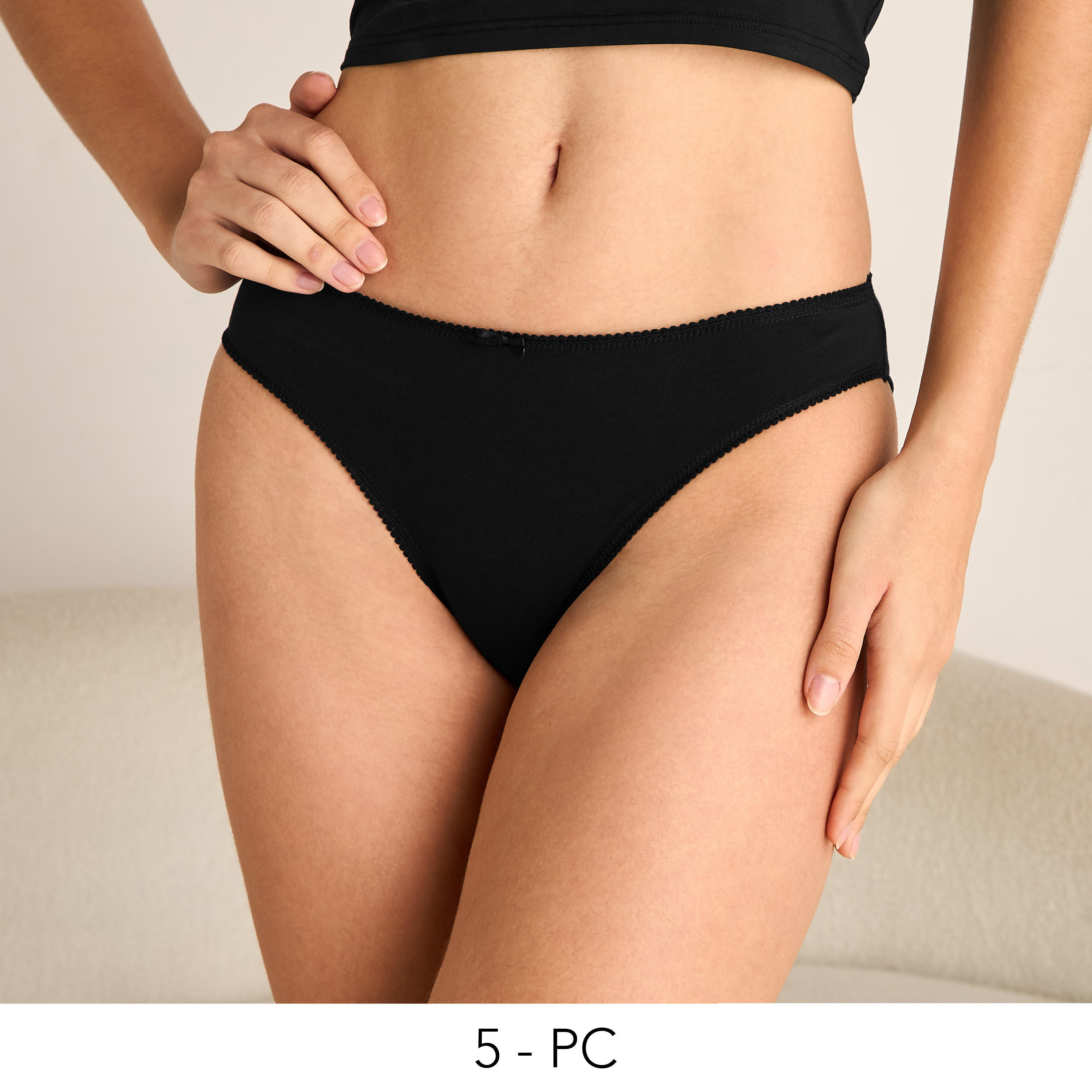 Set of 5 - Bikini Briefs-women-clothing-lingerie-panties-image-1