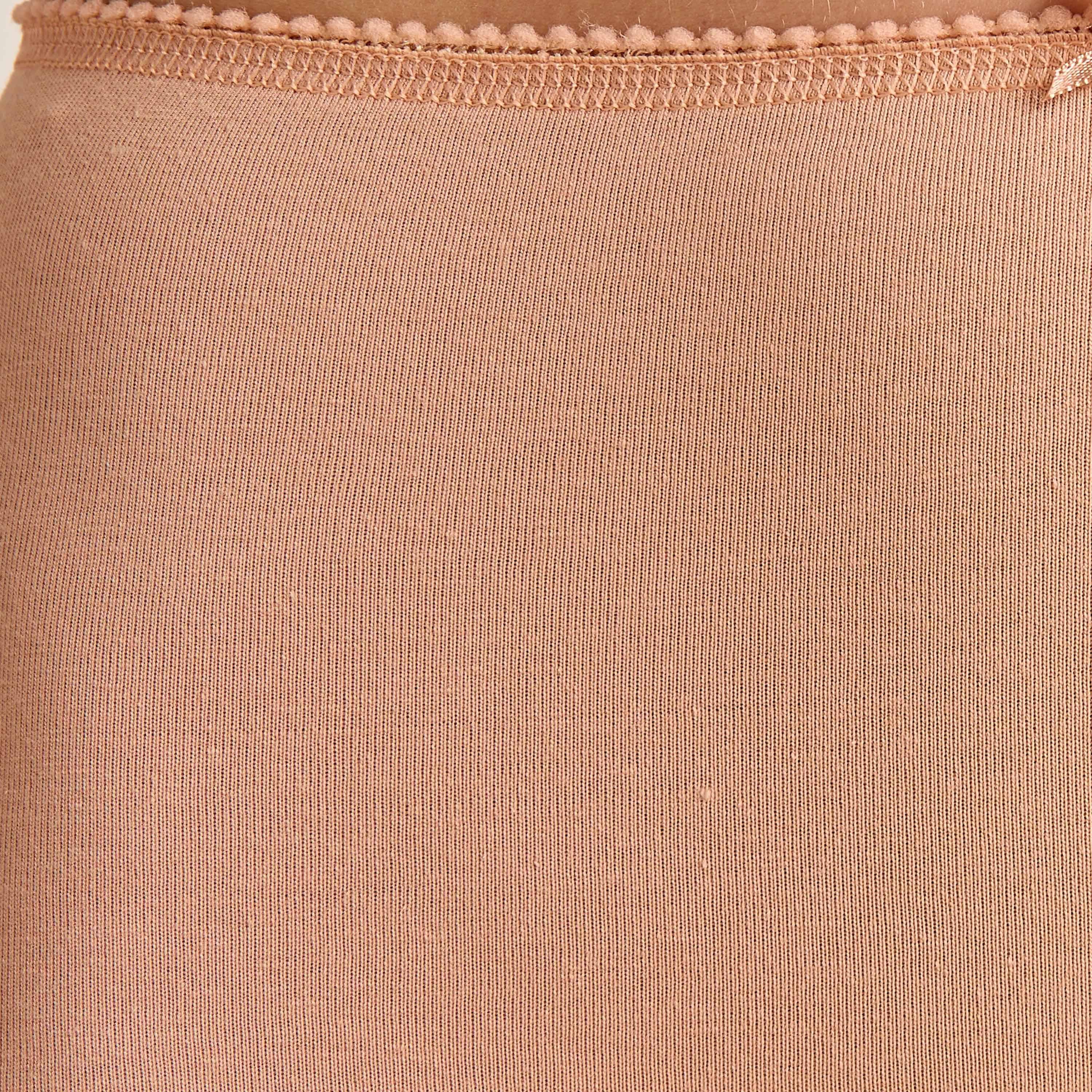 سراويل داخلية كاملة بخصر مرتفع - مجموعة 5 قطع-women-clothing-lingerie-panties-image-8