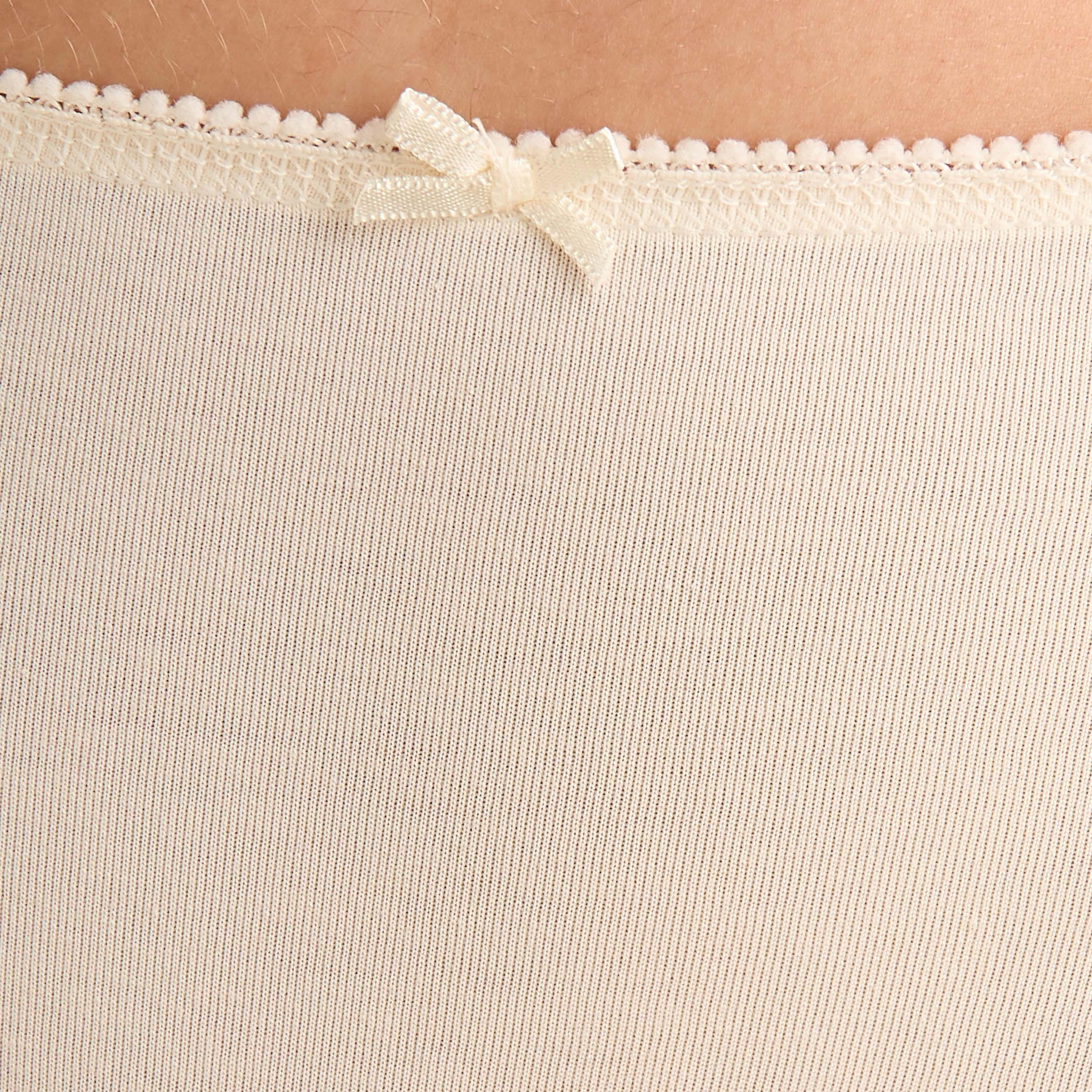 Bow Detail Bikini Briefs - Set of 5-women-clothing-lingerie-panties-image-3