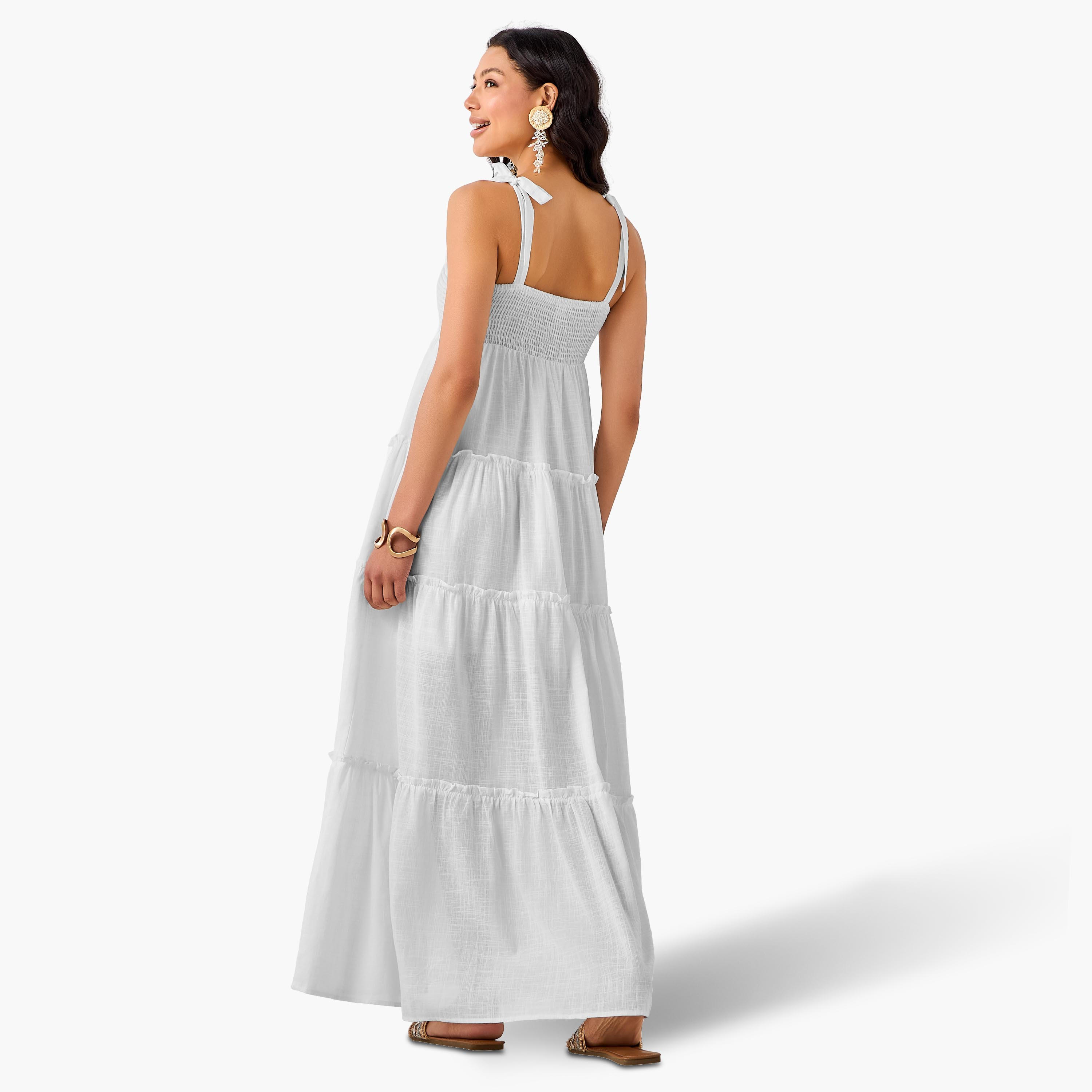 فستان ماكسي متعدد الطبقات بتفاصيل حبل للنساء-women-clothing-swimandbeach-beachwear-image-5