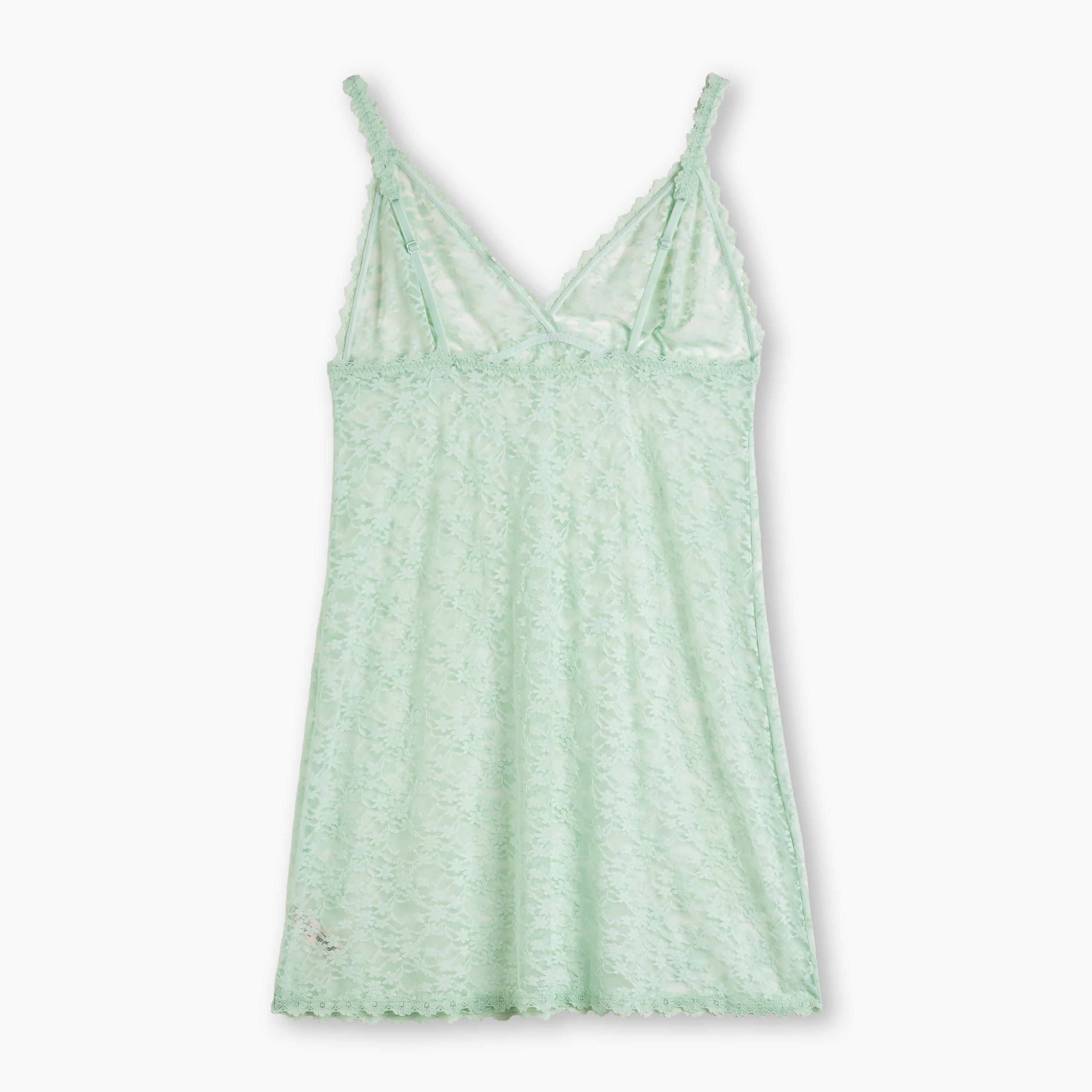 Slip Dress Sleeveless with Adjustable Straps-women-clothing-nightwear-nighties-image-3