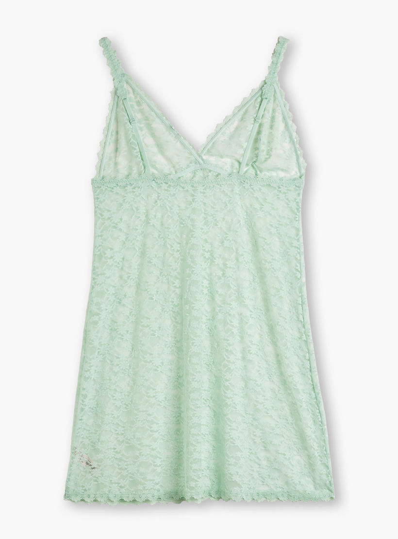 Slip Dress Sleeveless with Adjustable Straps-women-clothing-nightwear-nighties-image-3