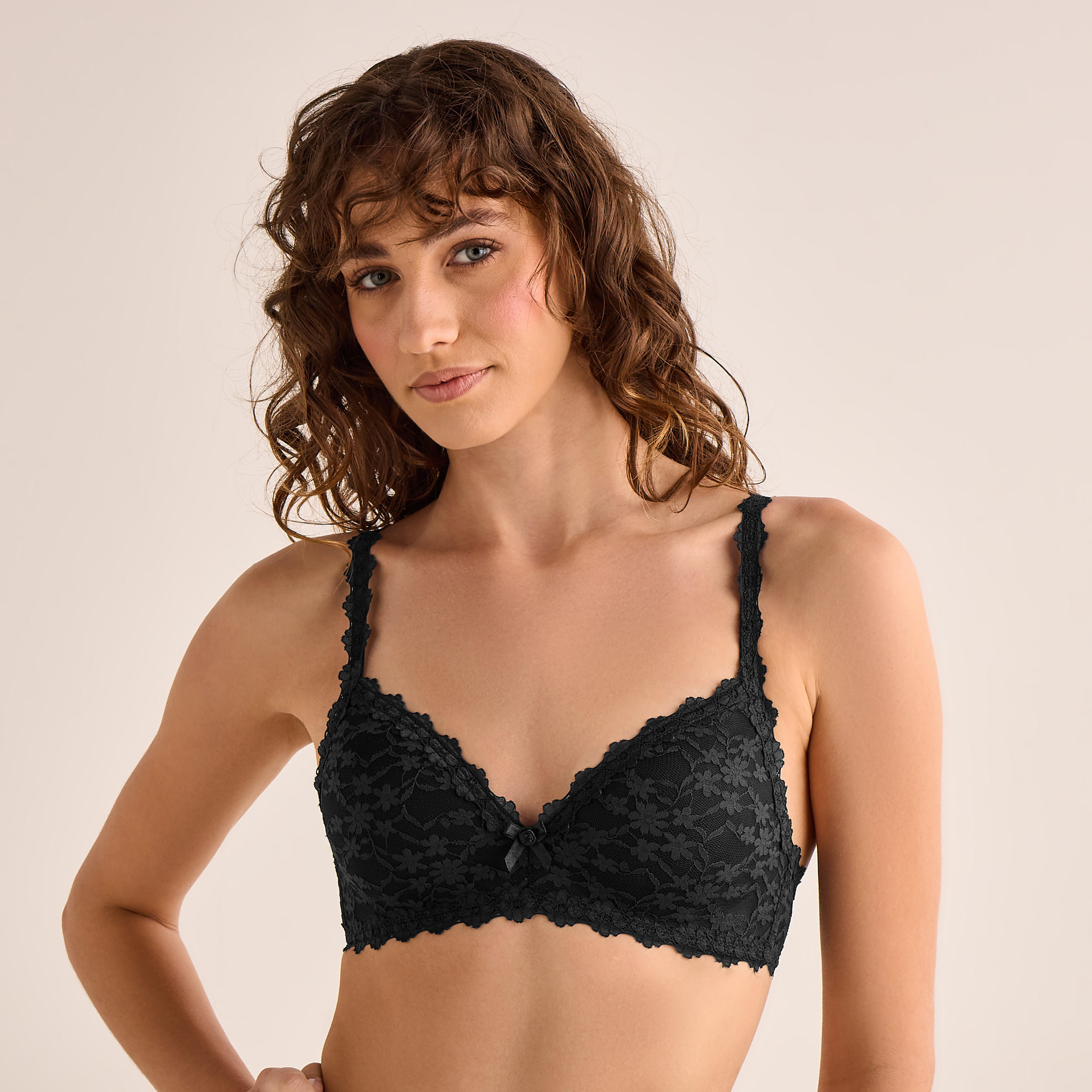 Demi Bra Lace Design-women-clothing-lingerie-bras-image-1