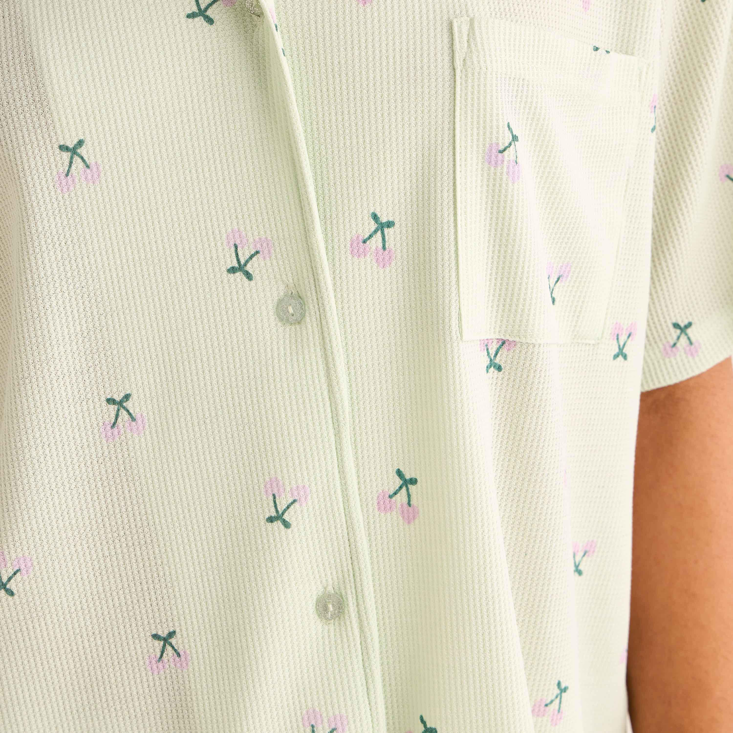 Pyjama Set Button-Down Shirt & Pants-women-clothing-nightwear-pyjamas-longsets-image-6