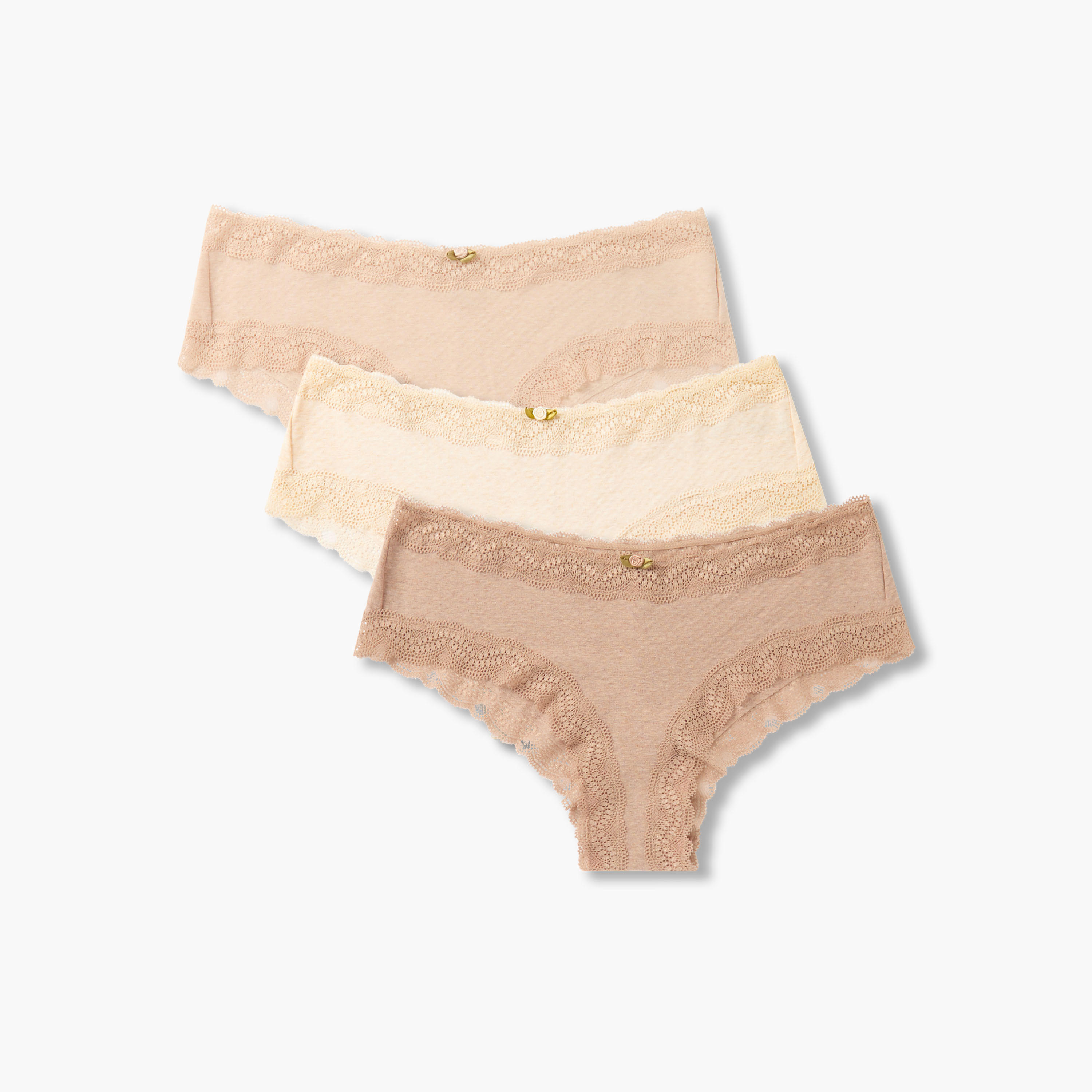 Set of 3 - Cheekster Briefs with Lace Trim-women-clothing-lingerie-panties-image-1