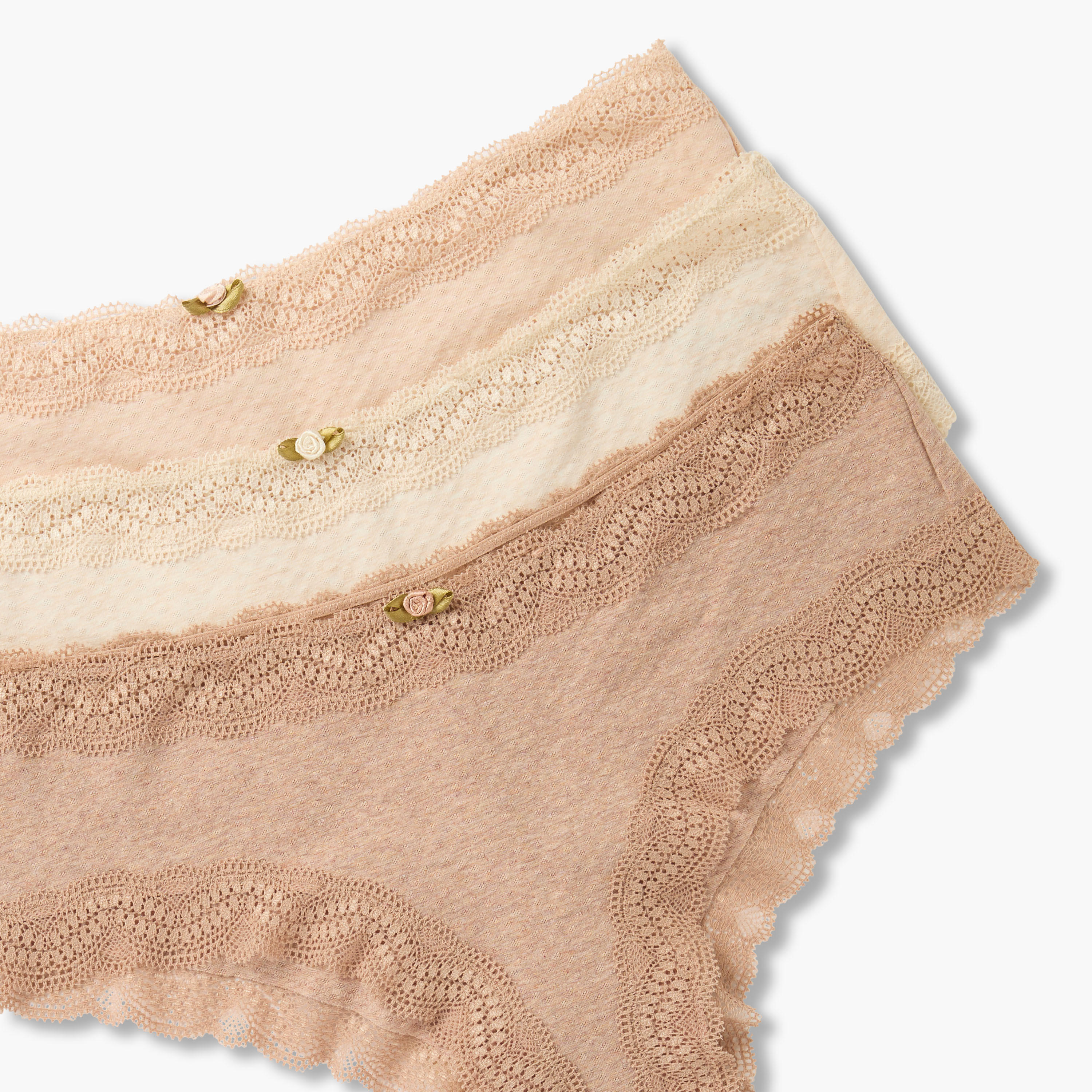Set of 3 - Cheekster Briefs with Lace Trim-women-clothing-lingerie-panties-image-5