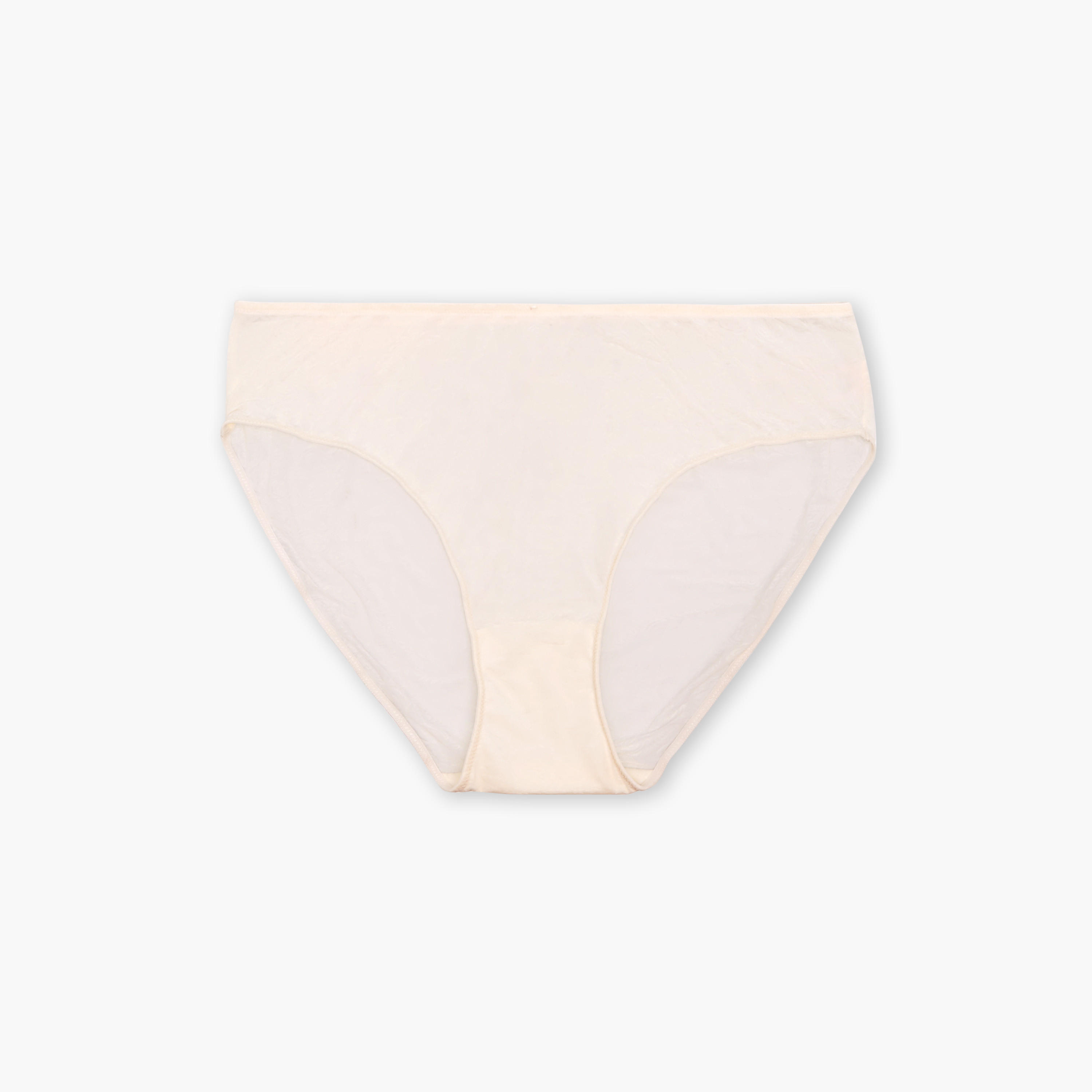 سراويل بيكيني بنمط أزهار بارز الملمس-women-clothing-lingerie-panties-image-3