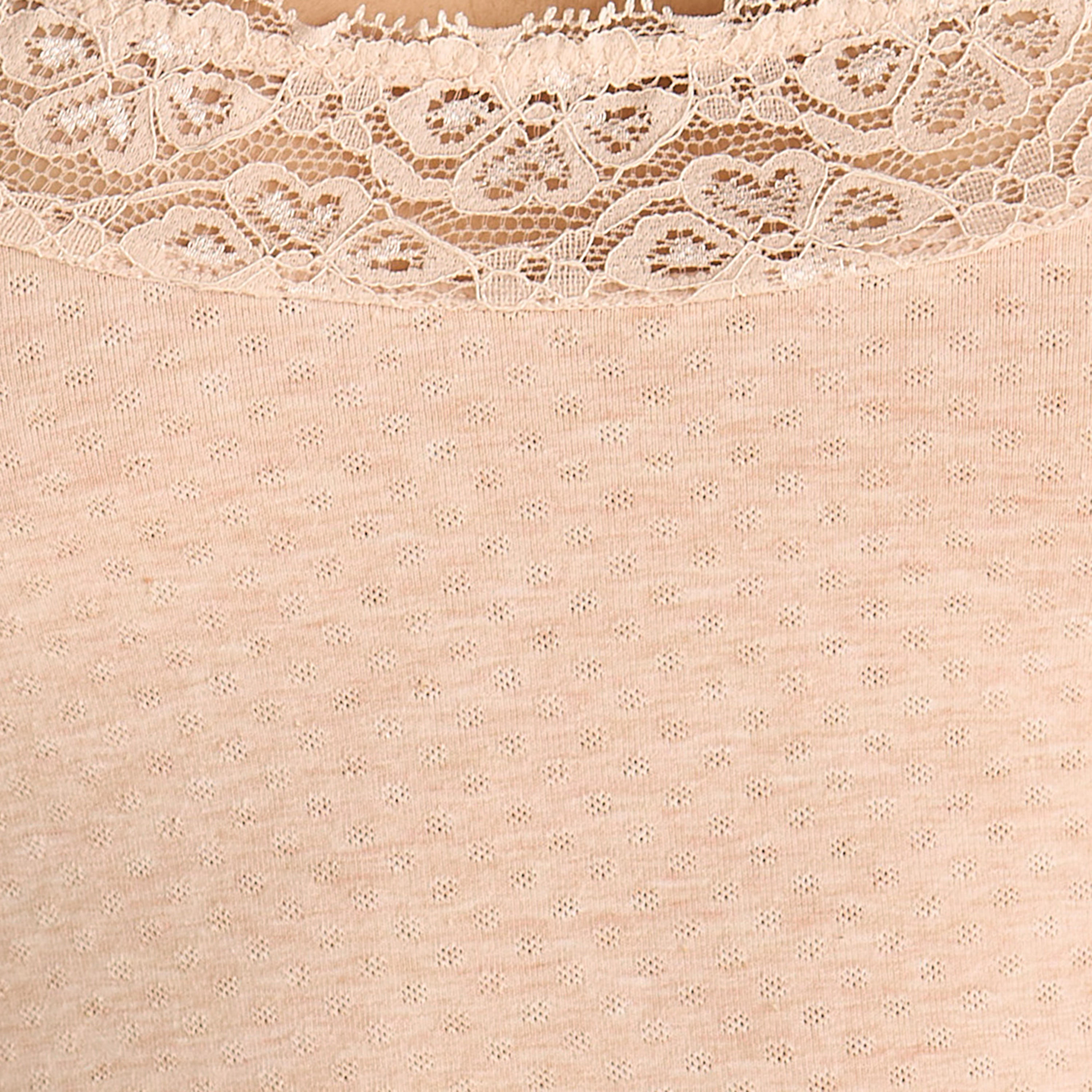 Lace Trim Textured Camisole-women-clothing-lingerie-camisoles-image-5
