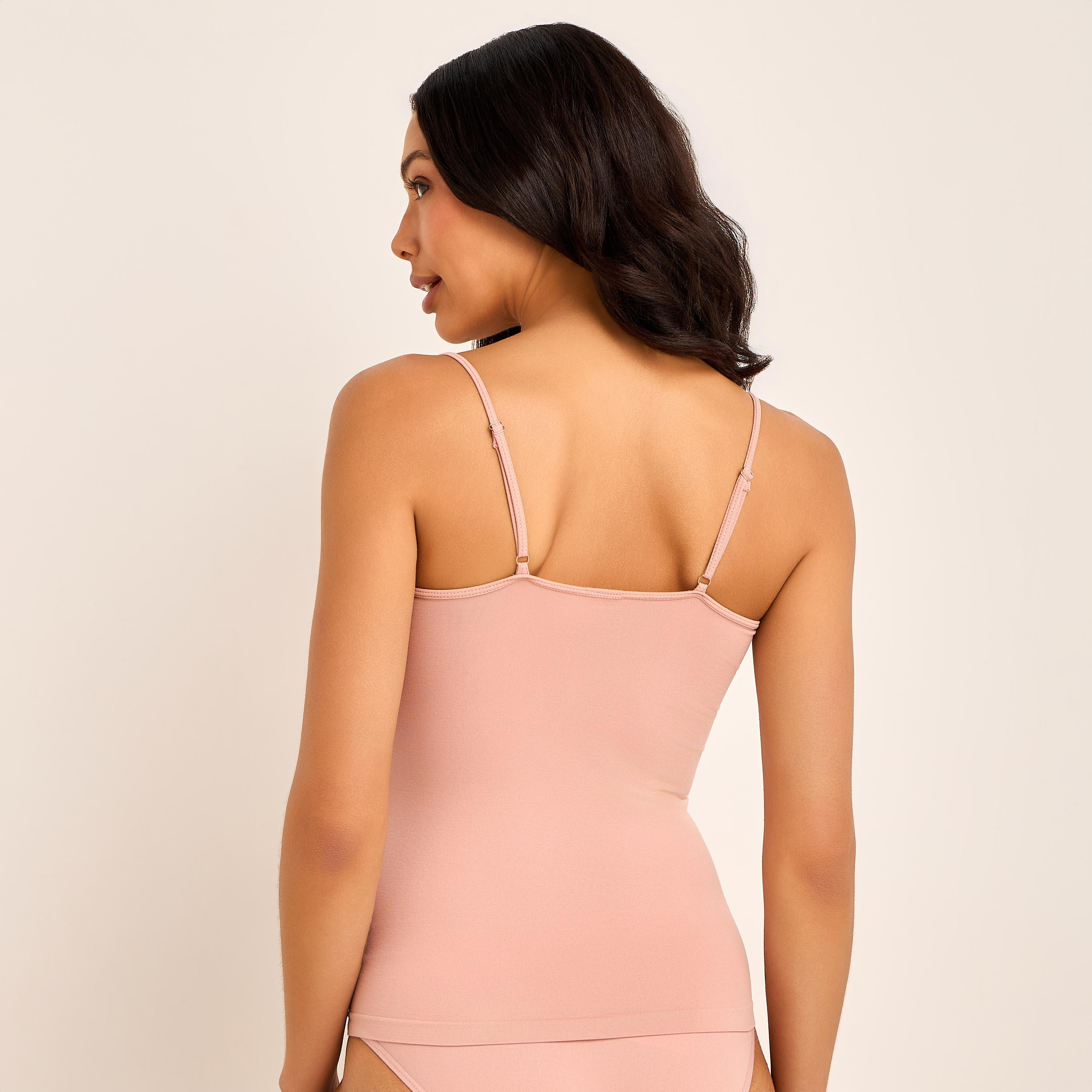 Skins Seamless Shaping Camisole with Adjustable Straps-women-clothing-lingerie-camisoles-image-2