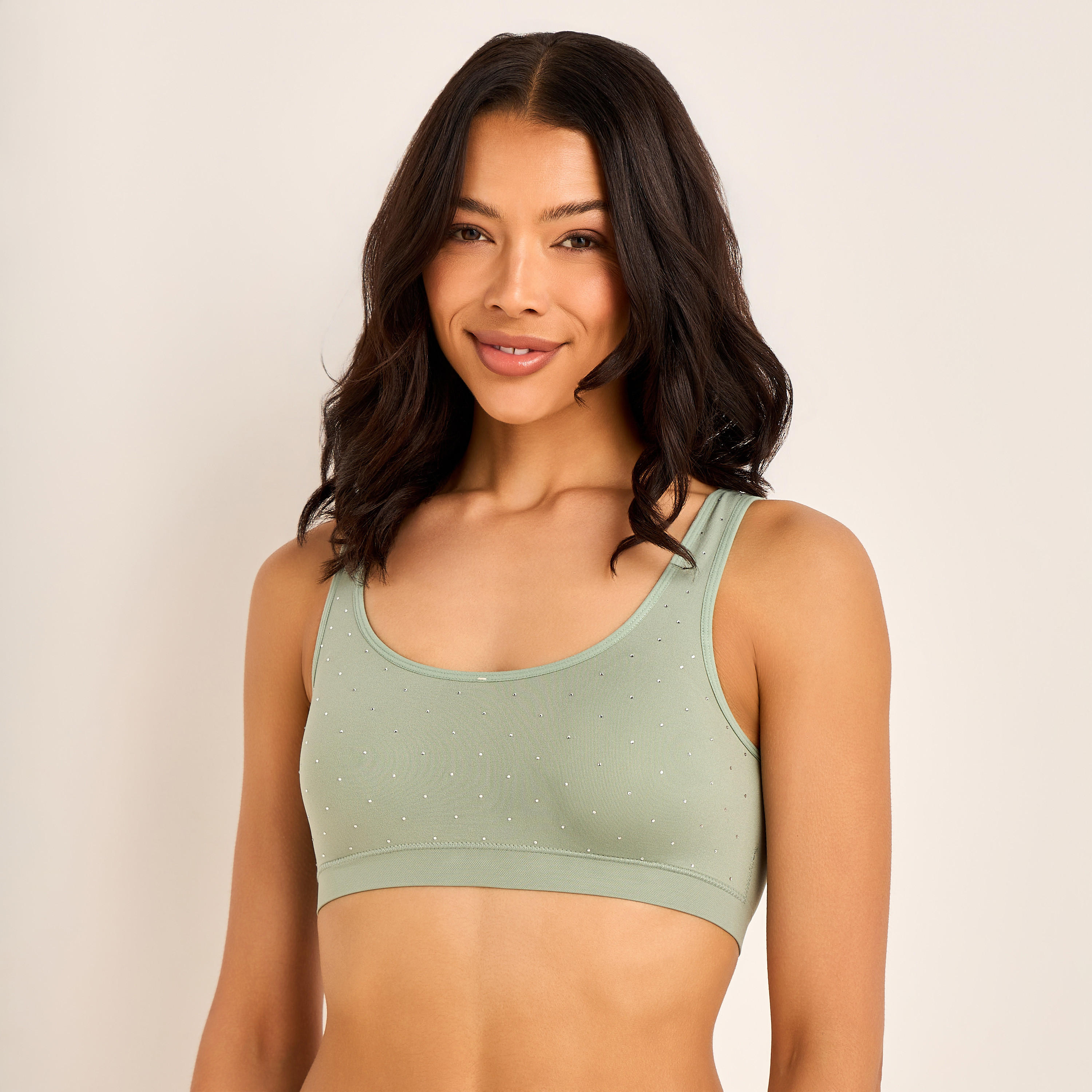 Skins Seamless Sports Bra Full Coverage-women-clothing-lingerie-bras-image-1