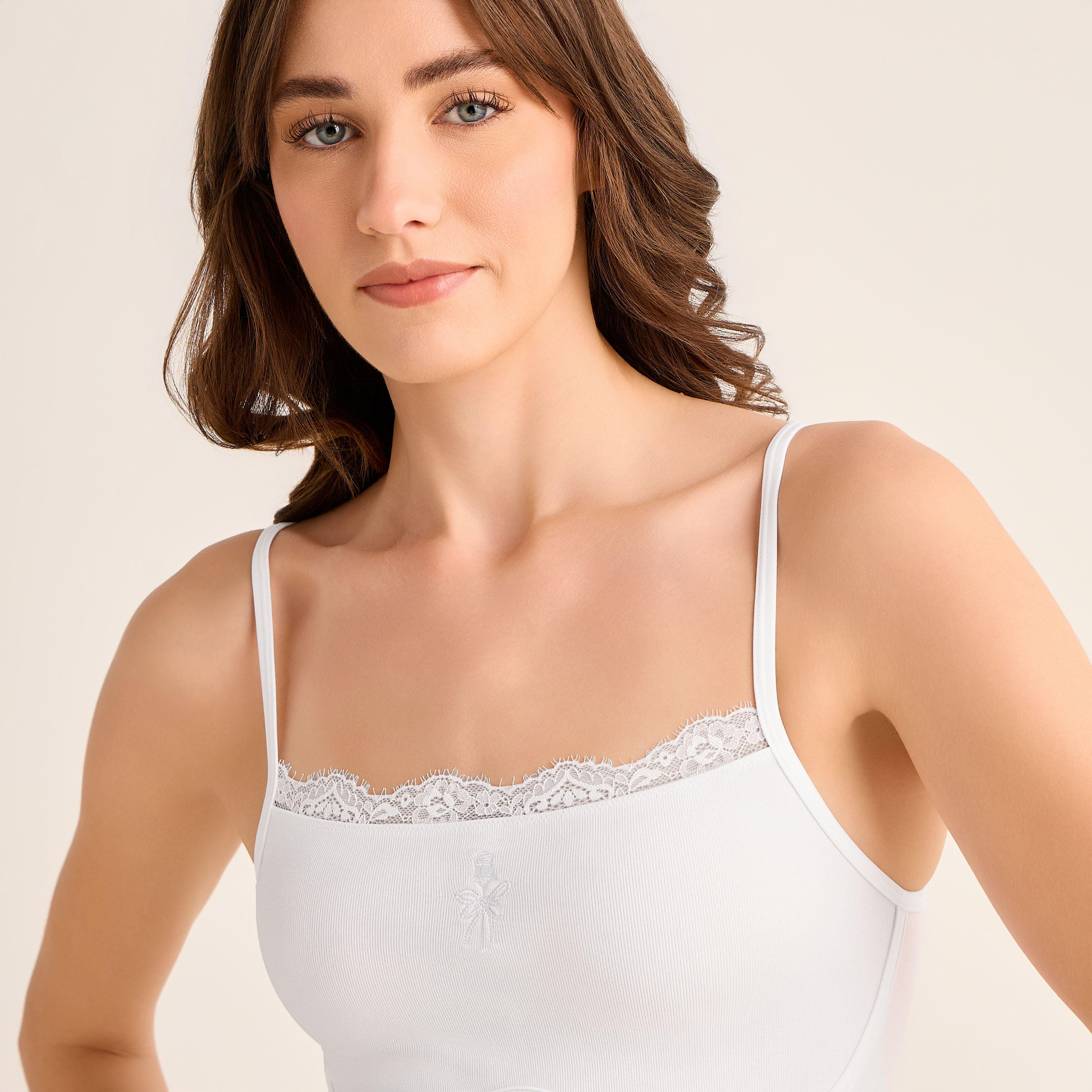 Skins Seamless Midi Slip Dress Strappy Ribbed-women-clothing-nightwear-nighties-image-5