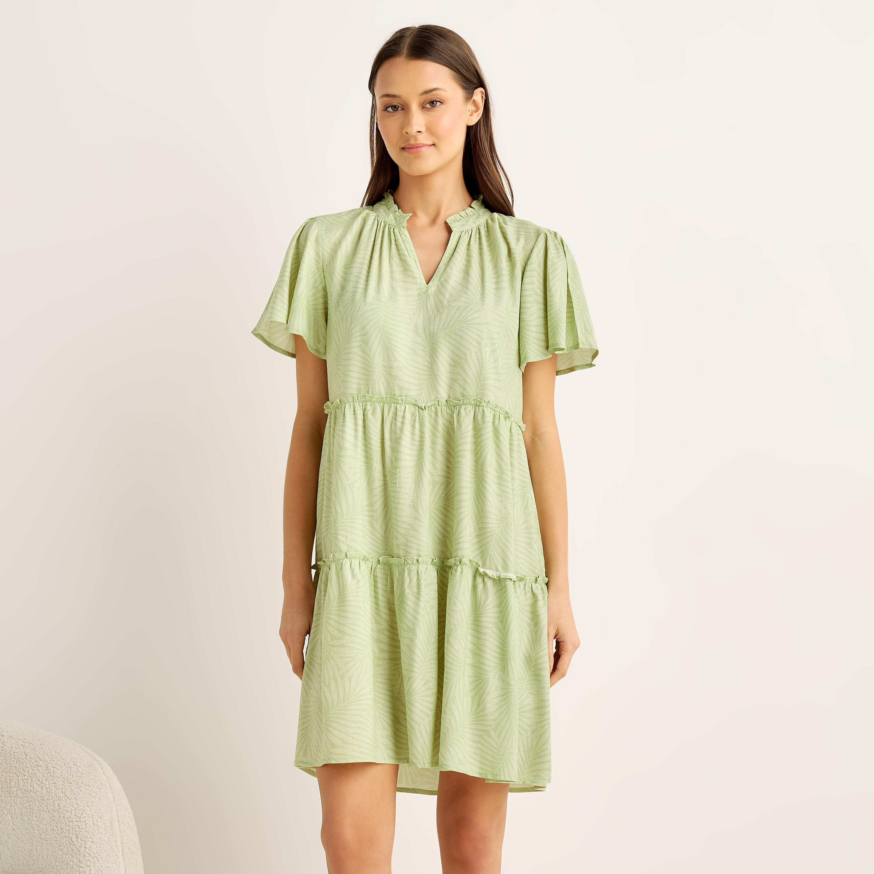 Knee Length Sleeveless Night Dress with Robe-women-clothing-nightwear-nighties-image-2