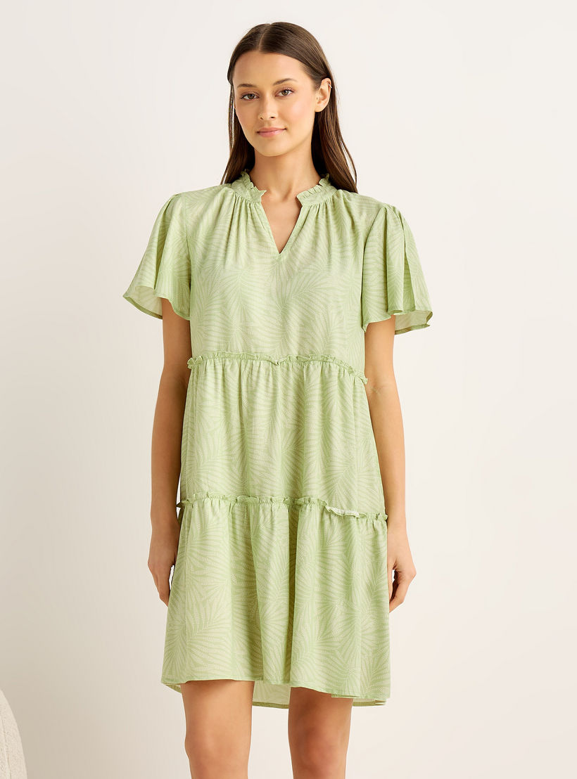 Knee Length Sleeveless Night Dress with Robe-women-clothing-nightwear-nighties-image-2