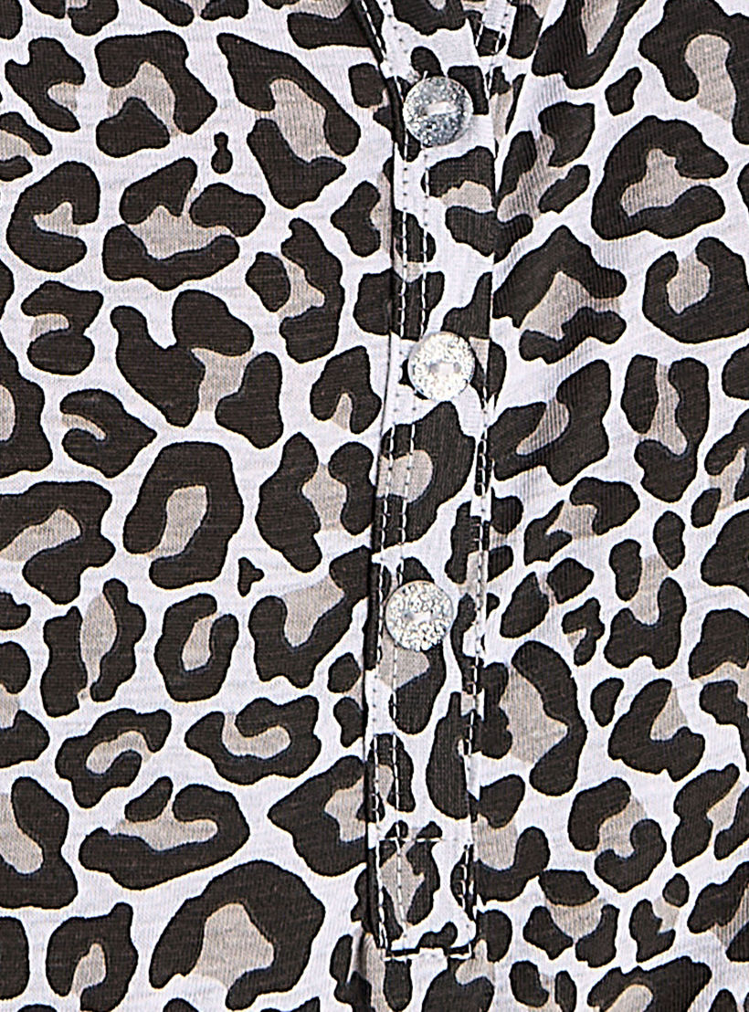 فستان نوم قطن طول الركبة بأكمام قصيرة وطبعات-women-clothing-nightwear-nighties-image-5