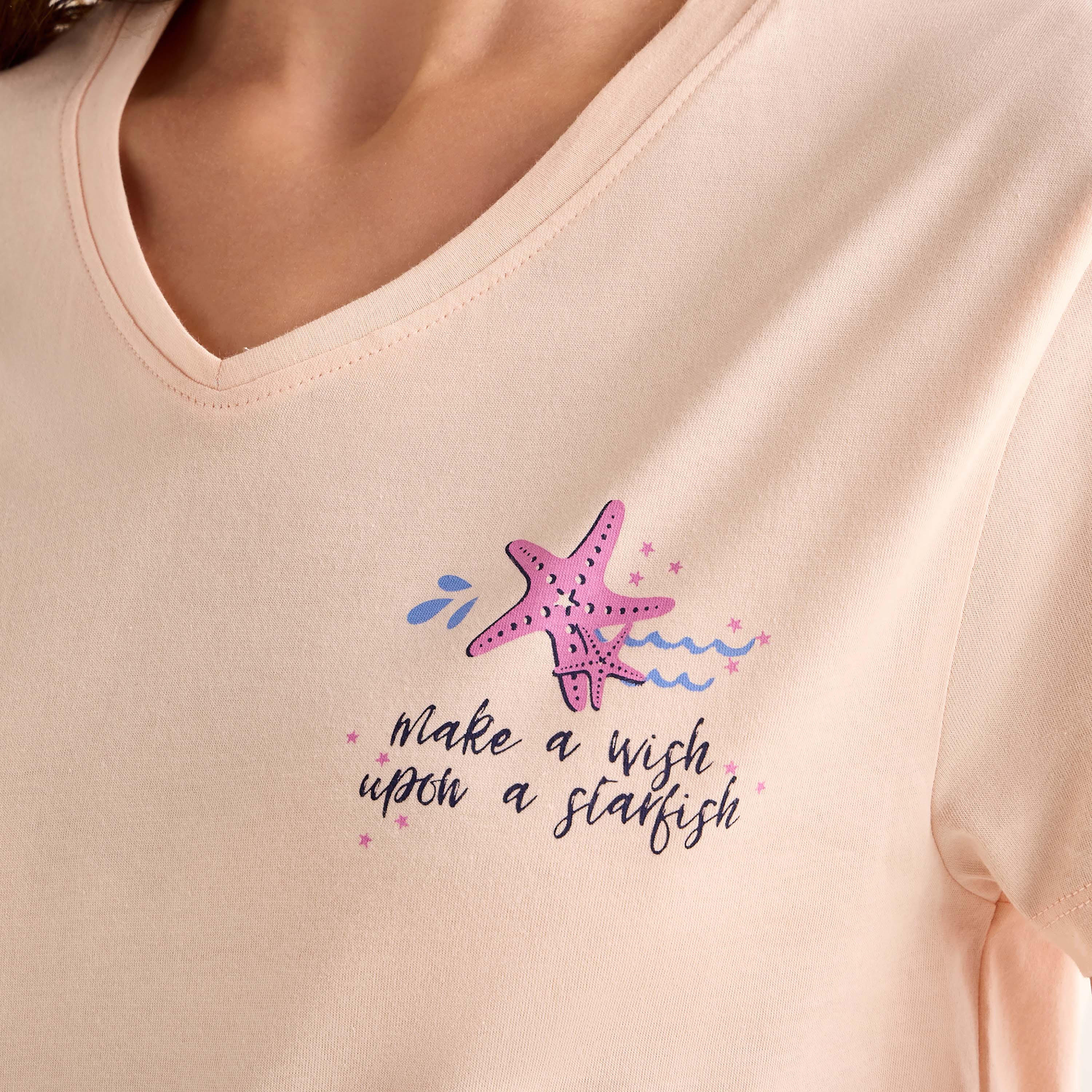 طقم بيجامة قطن بطبعات-women-clothing-nightwear-pyjamas-longsets-image-2