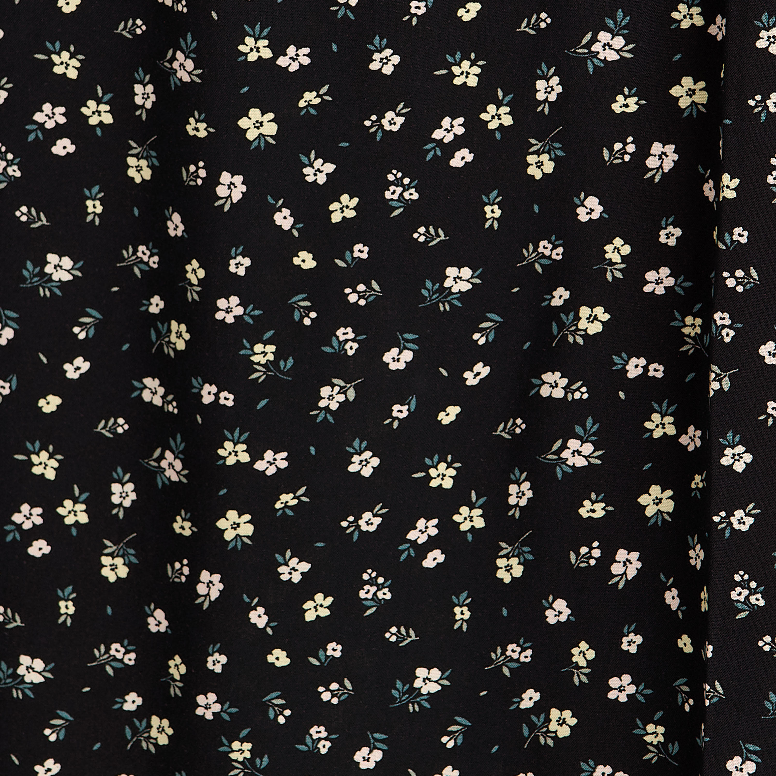 Midi Night Dress Short Sleeves Floral Print Viscose-women-clothing-nightwear-nighties-image-5