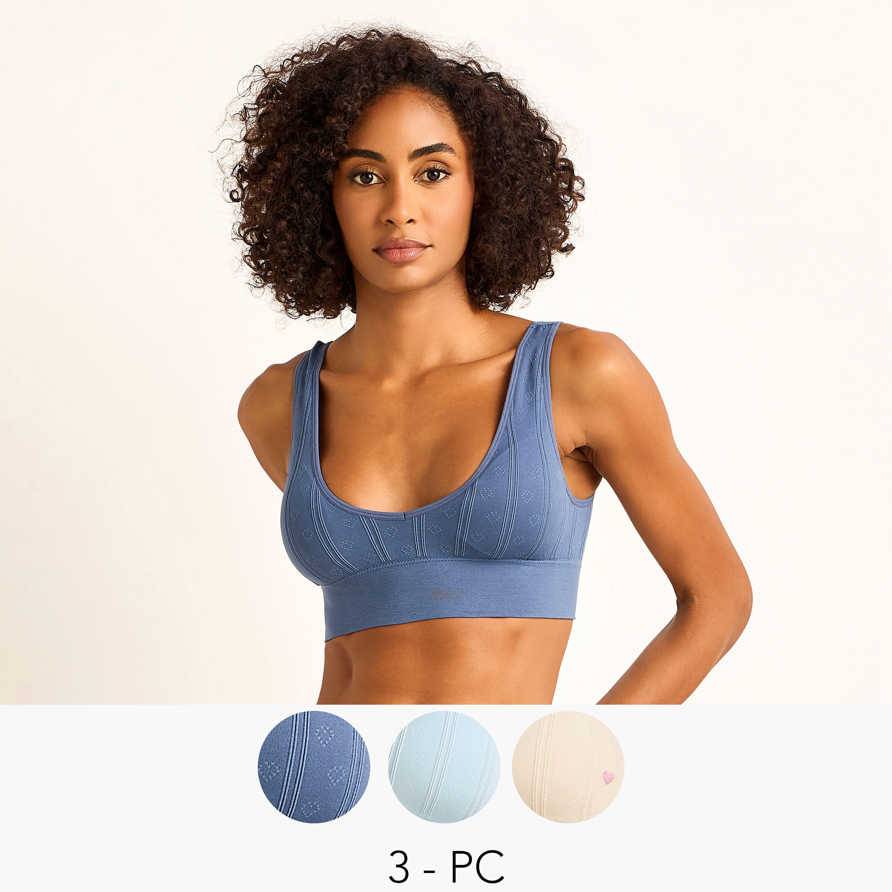 Pack of 3 Seamless Bra-women-clothing-lingerie-bras-image-1