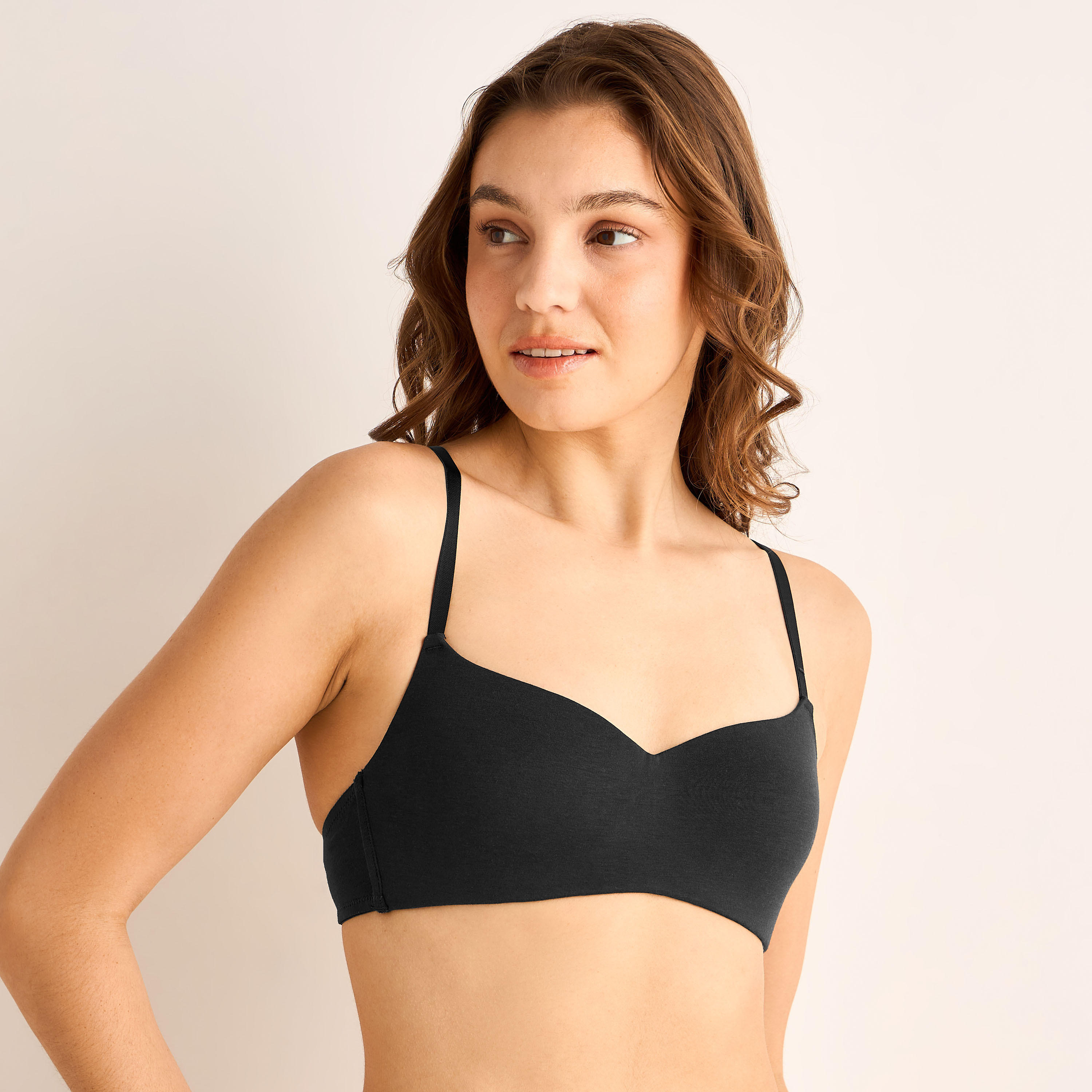 Pack of 2 Seamless Non-Wired Bra with Sweetheart Neckline-women-clothing-lingerie-bras-image-6