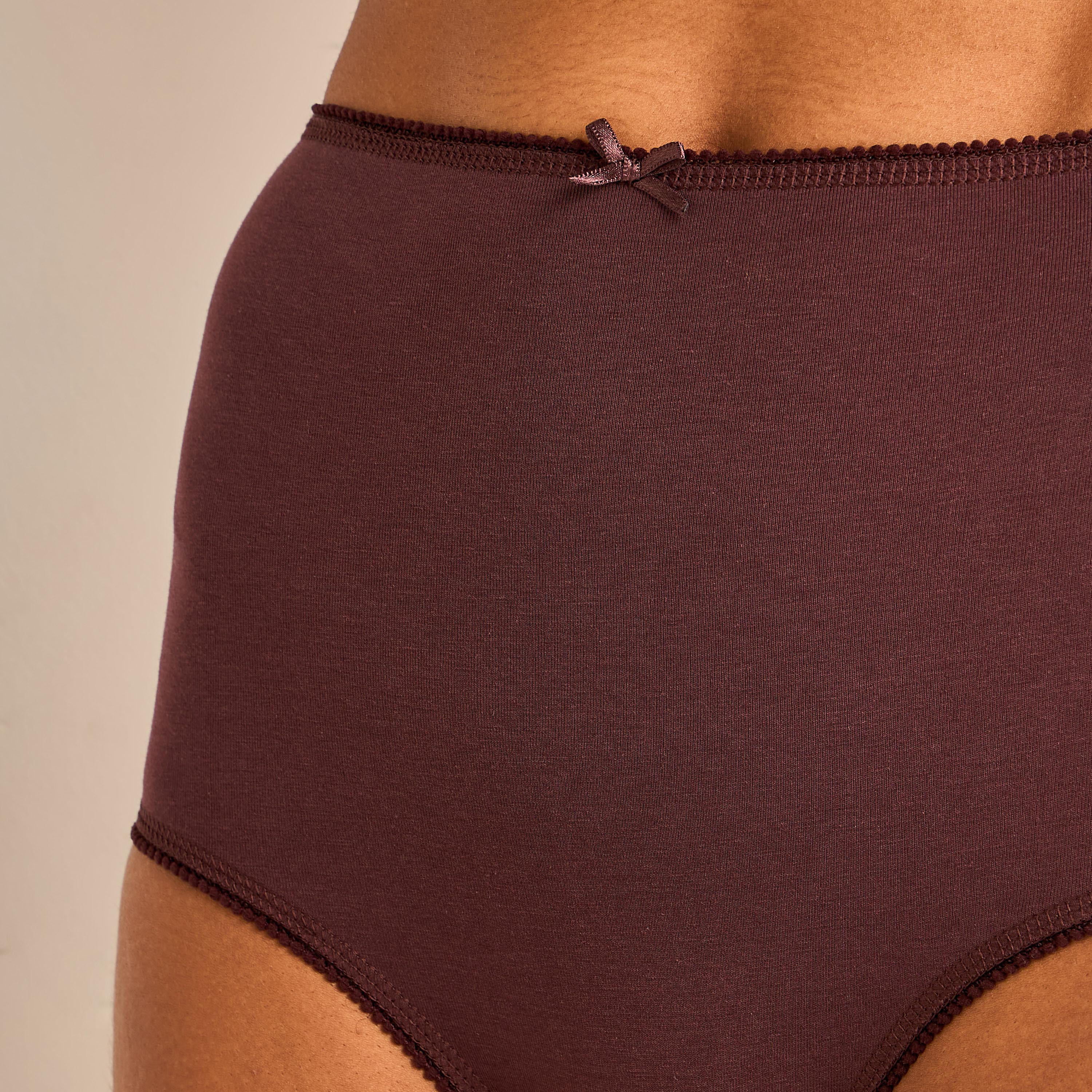 Set of 5 - Full Briefs with Bow Detail-women-clothing-lingerie-panties-image-3
