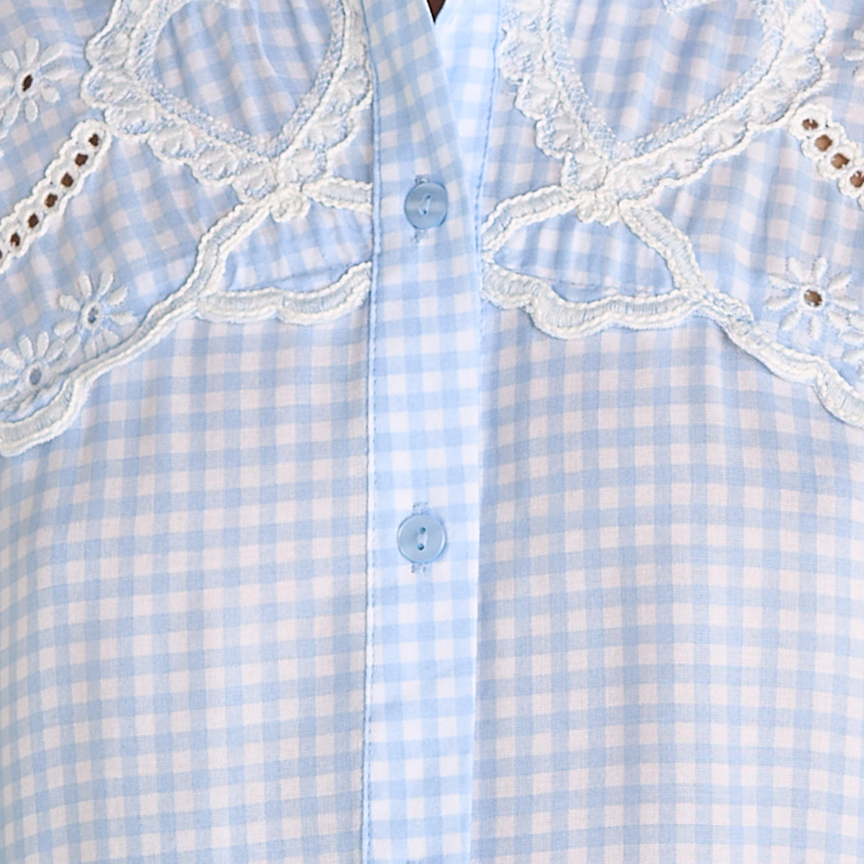 قميص نوم فيسكوز بأكمام طويلة وتطريزات-women-clothing-nightwear-nighties-image-1