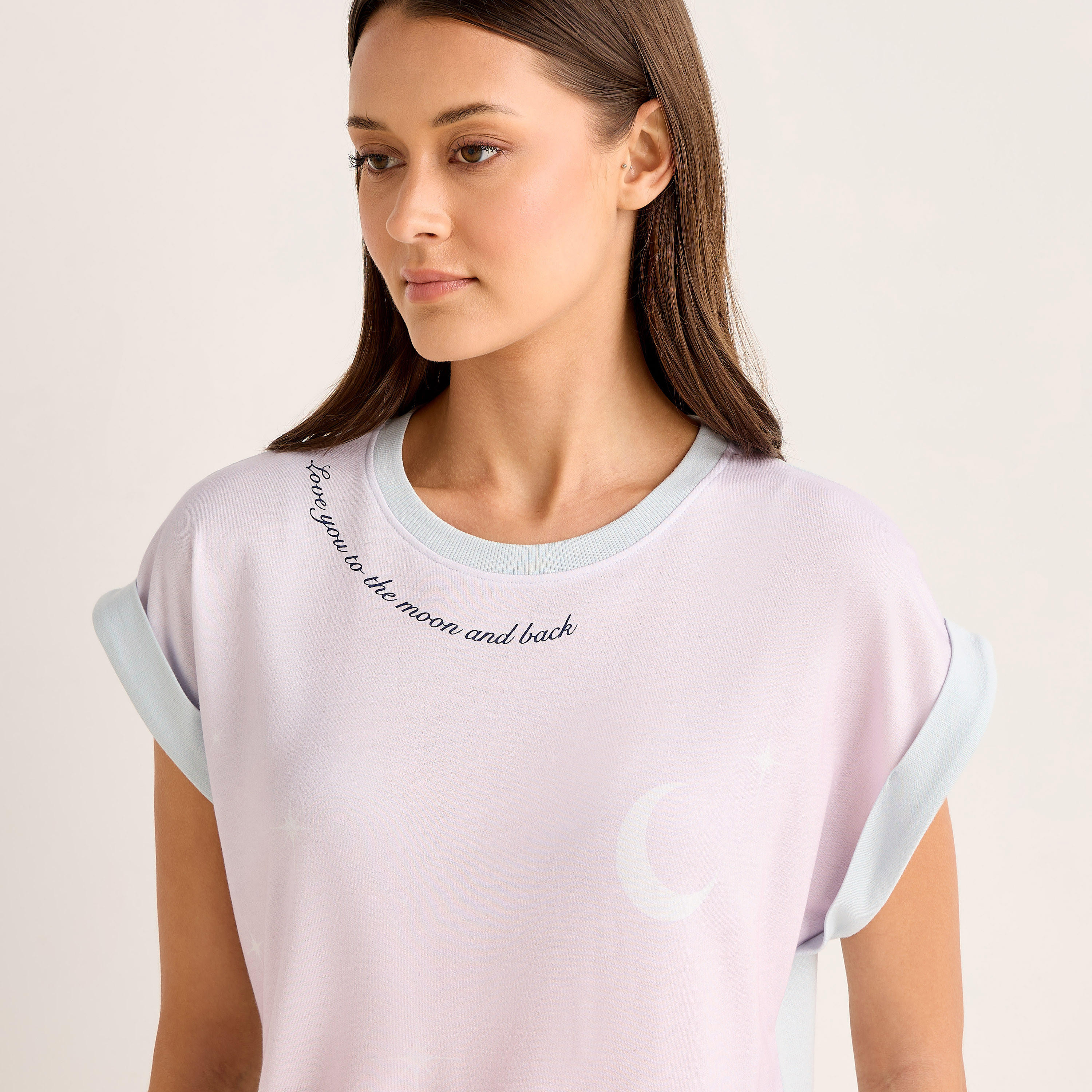 Sleepshirt Extended Sleeve Care Bear Print-women-clothing-nightwear-nighties-image-4