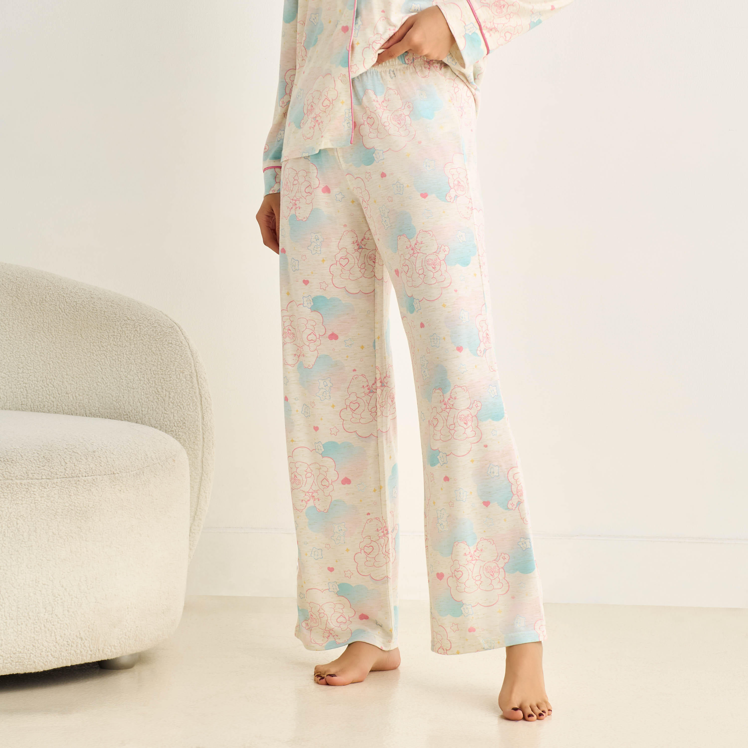 Pyjama Set Button-Down Shirt and Pants-women-clothing-nightwear-pyjamas-longsets-image-3