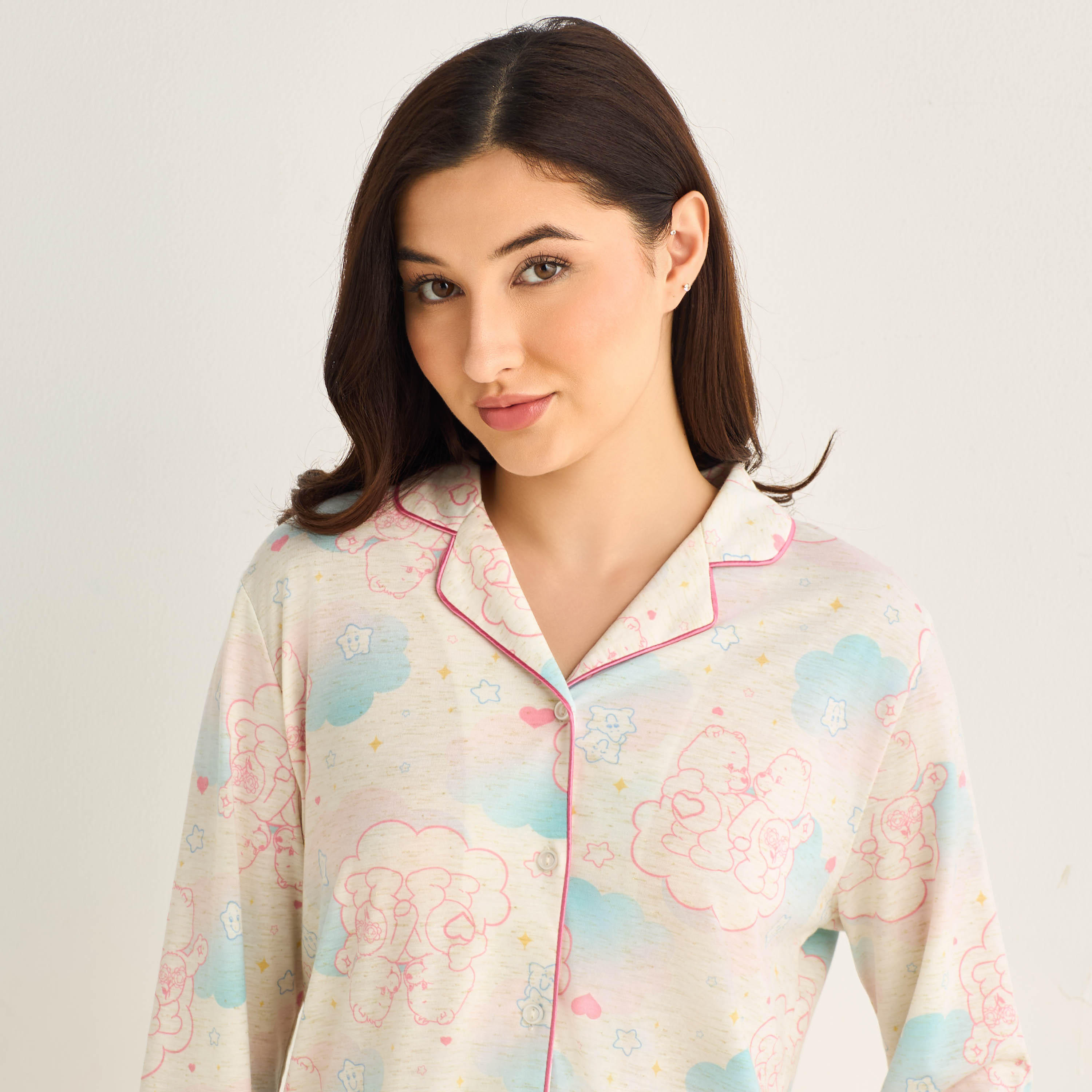 Pyjama Set Button-Down Shirt and Pants-women-clothing-nightwear-pyjamas-longsets-image-5