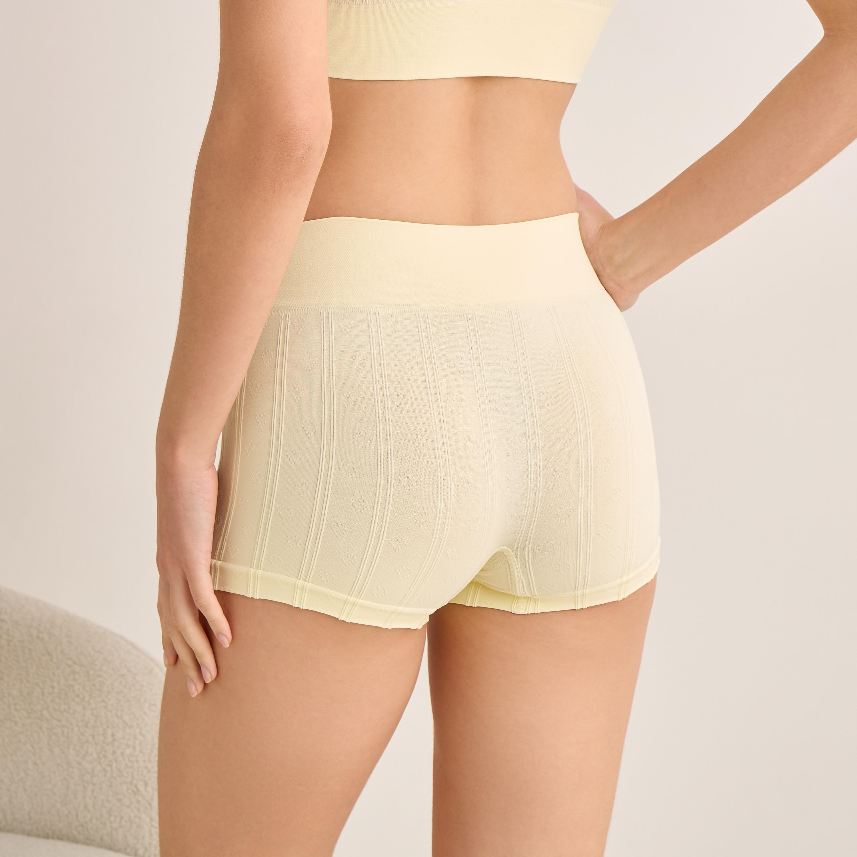 Set of 3 - Boyleg Briefs Textured-women-clothing-lingerie-panties-image-5