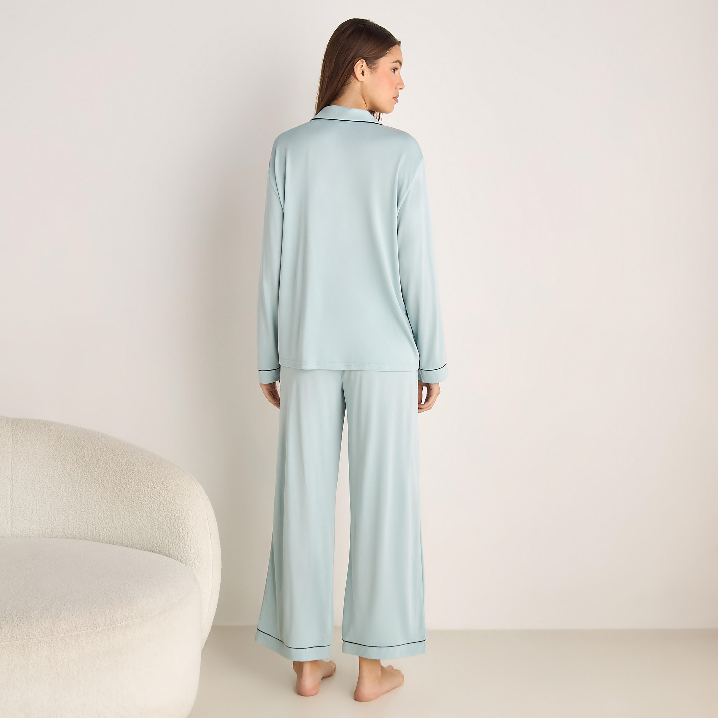 Pyjama Set Shirt and Pants Modal-women-clothing-nightwear-pyjamas-longsets-image-3