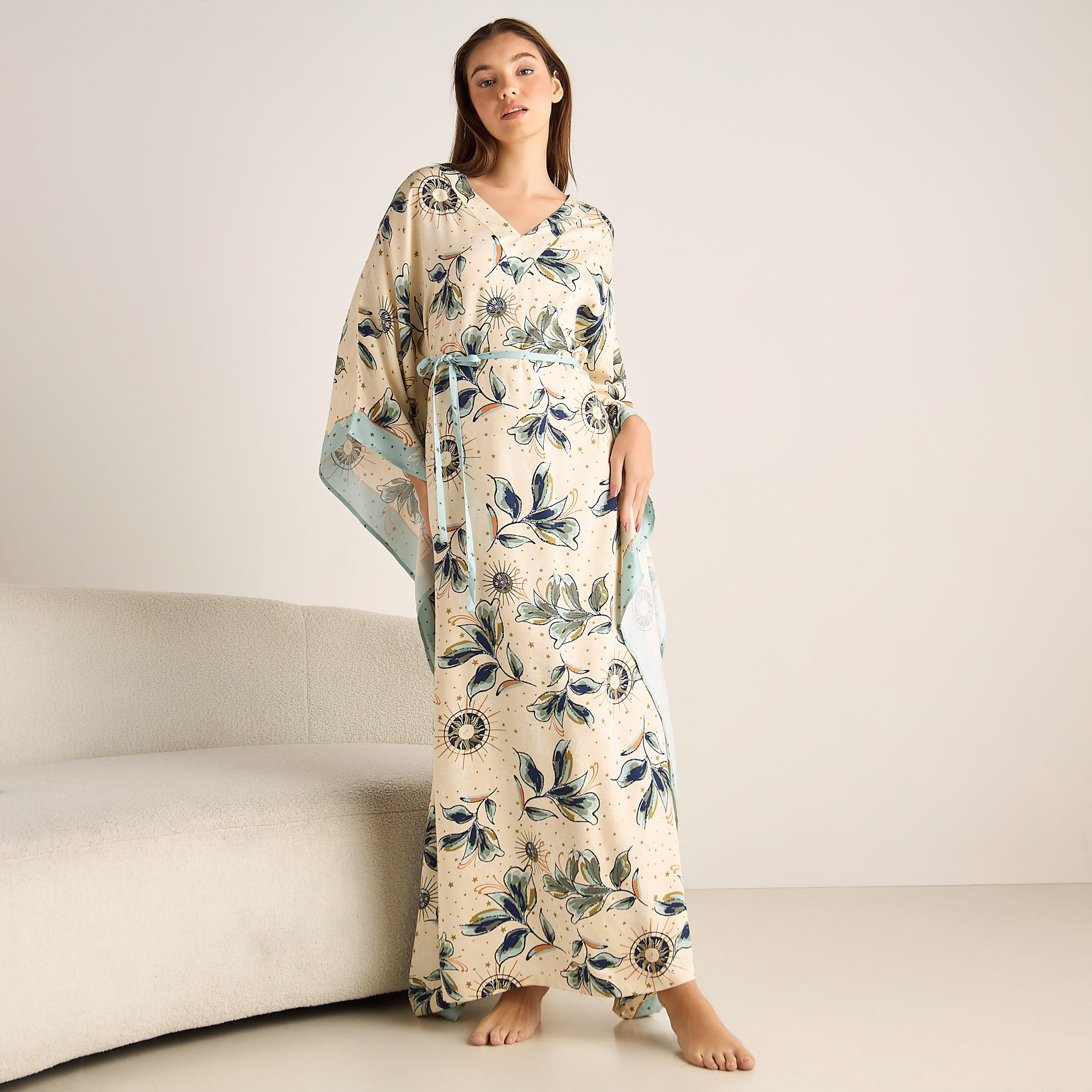 Night Gown Printed Viscose-women-clothing-nightwear-nighties-image-2