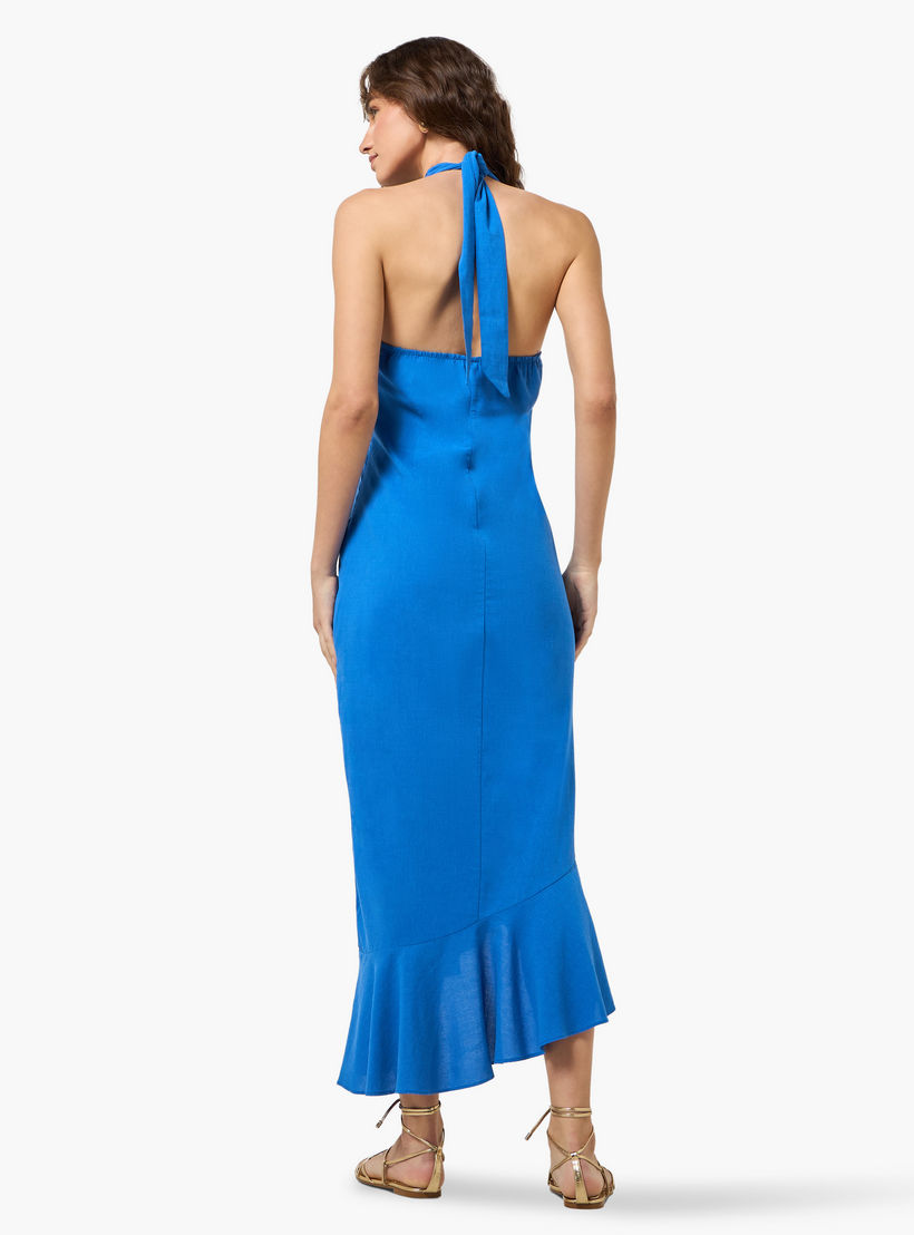Women Embroidered Halter Neck Dress-women-clothing-swimandbeach-beachwear-image-5