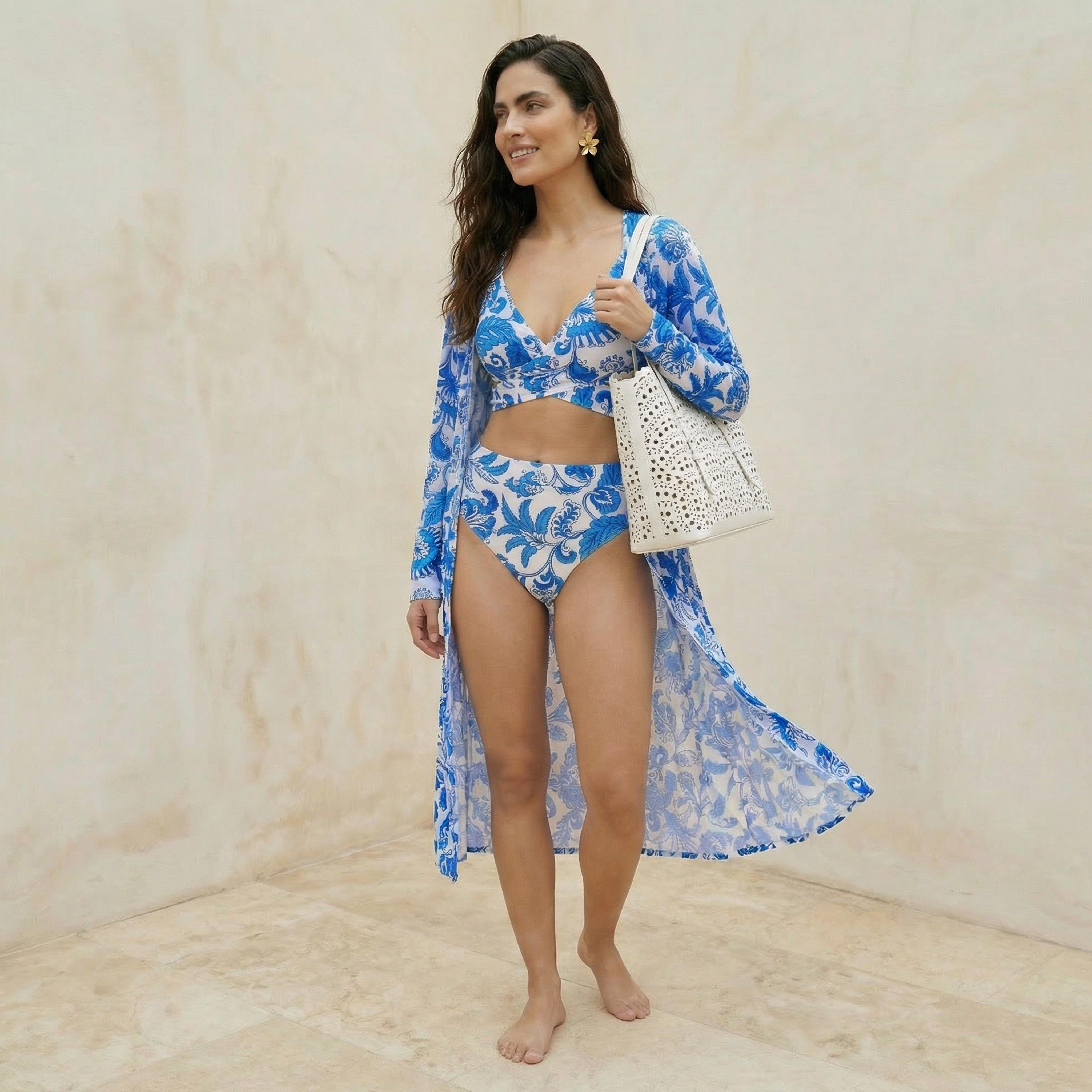 بكيني بطبعات مع غطاء شاطئ للنساء-women-clothing-swimandbeach-bikinis-image-1