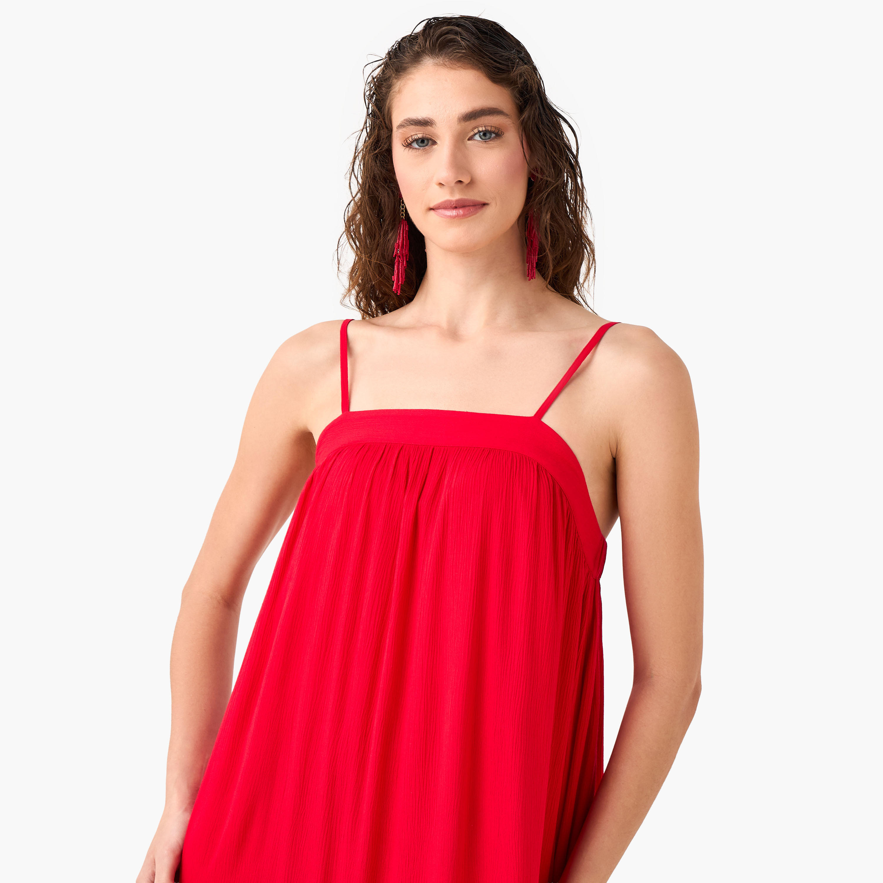 فستان فيسكوز بارز الملمس بحمالات وطول ماكسي للنساء-women-clothing-swimandbeach-beachwear-image-5