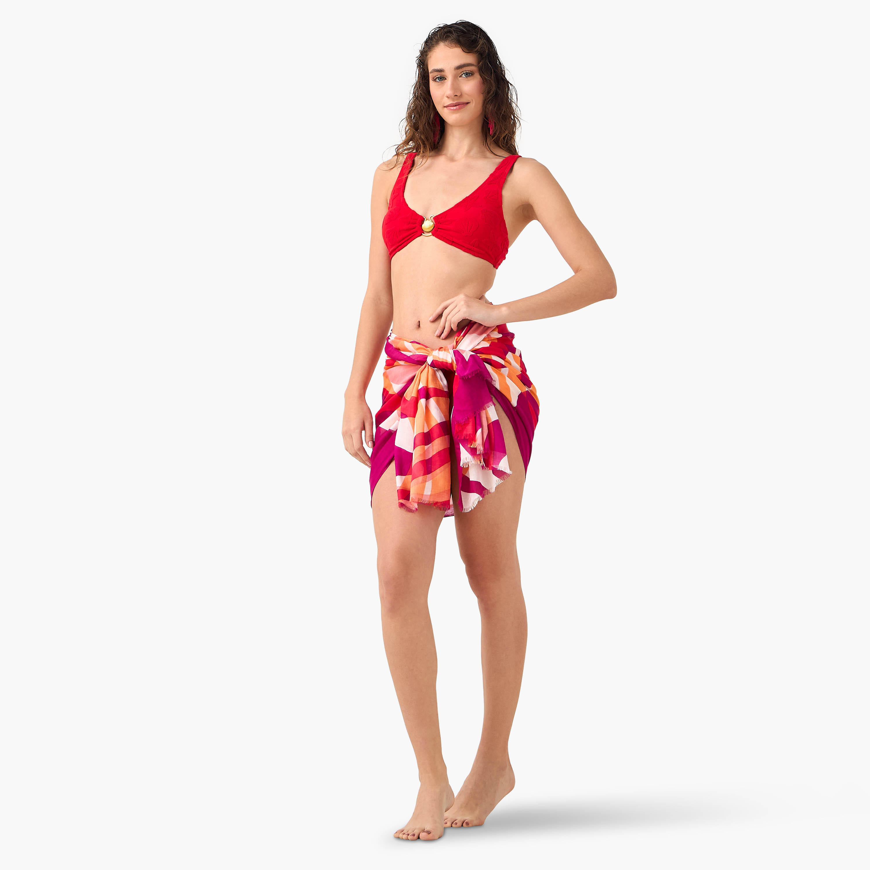 طقم بكيني بارز الملمس للنساء-women-clothing-swimandbeach-bikinis-image-3