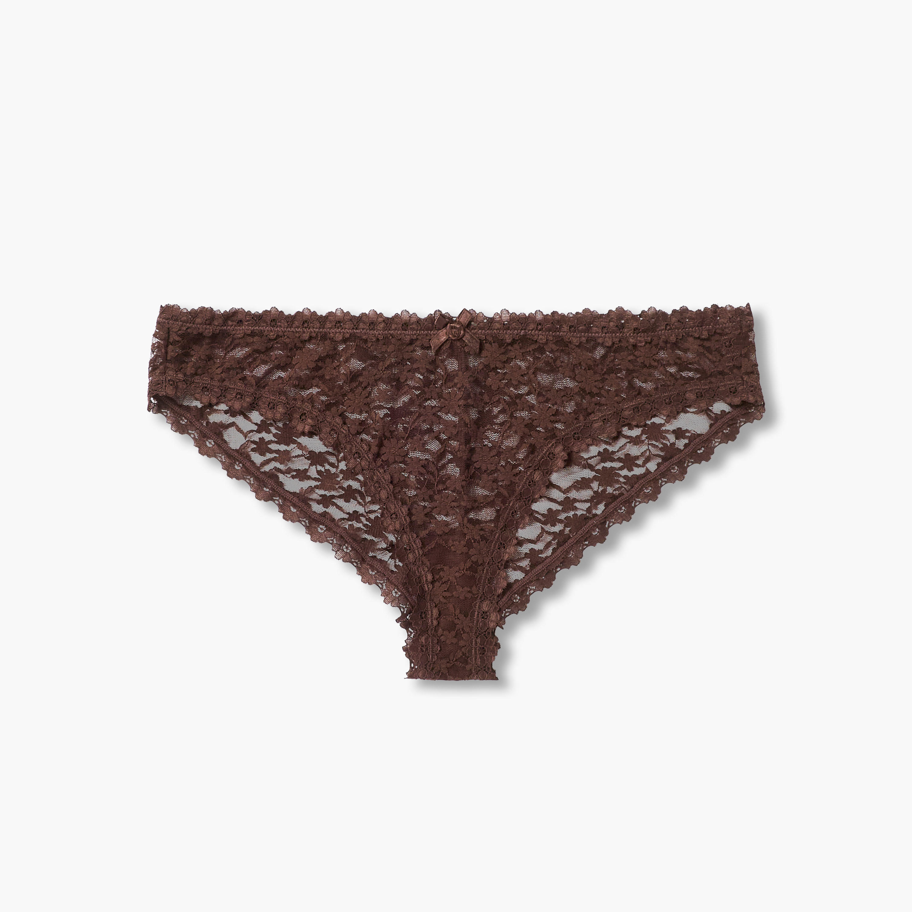 Briefs Bikini Mid Waist Floral Lace-women-clothing-lingerie-panties-image-1