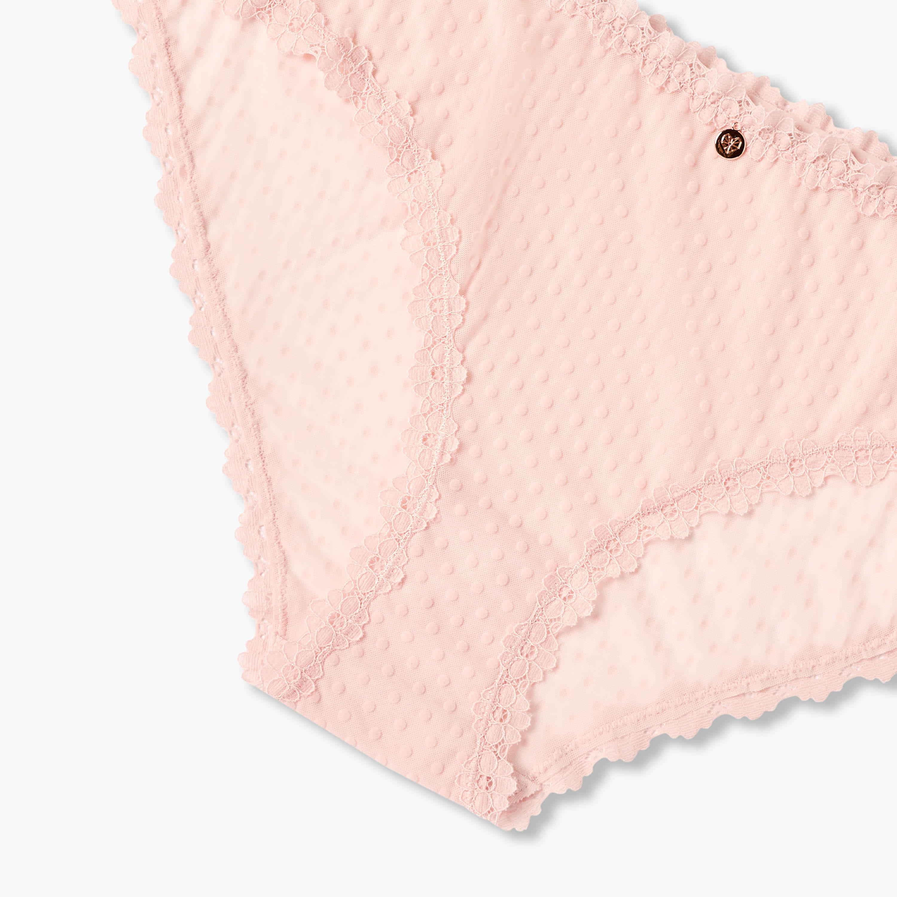 Bikini Briefs Mid Rise Polka Dot Print-women-clothing-lingerie-panties-image-4