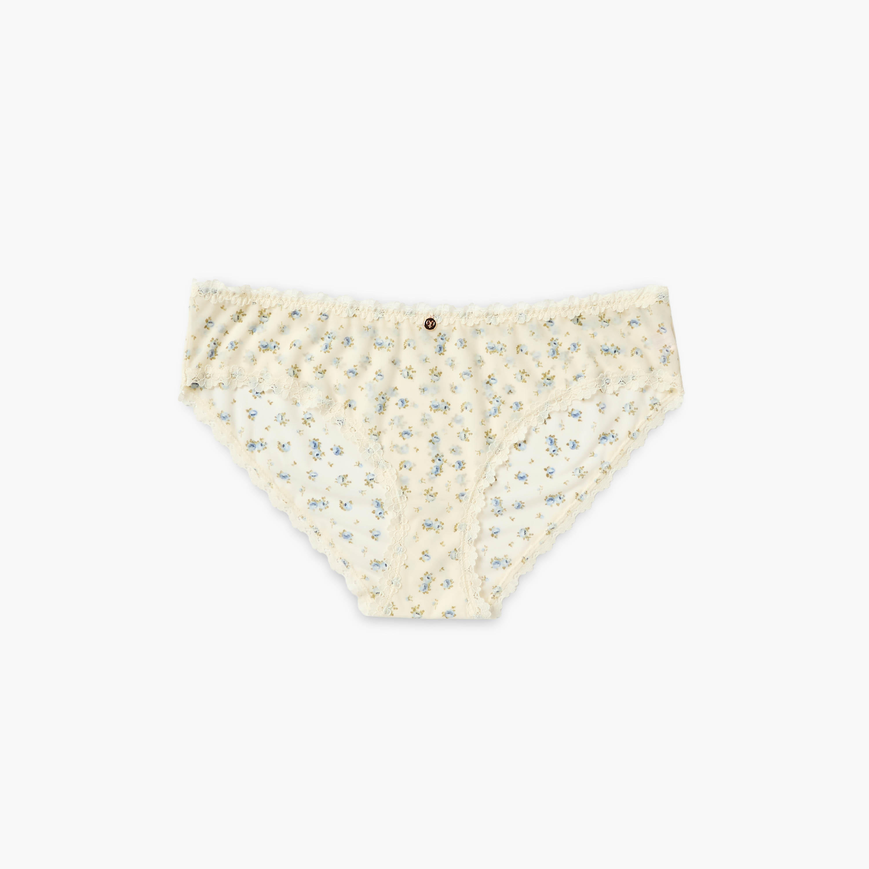 Bikini Briefs Mid Rise Floral Print-women-clothing-lingerie-panties-image-1