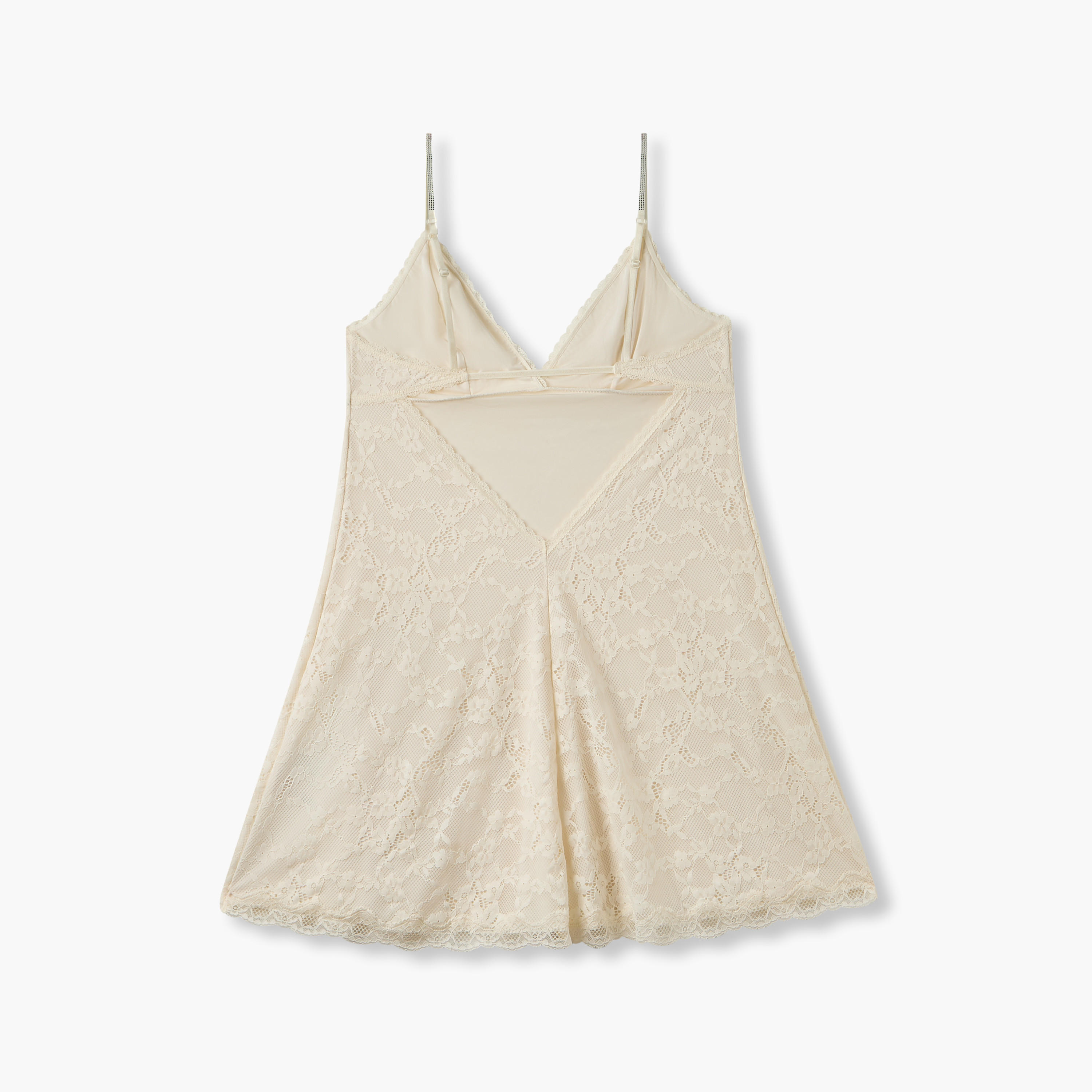 Lace Babydoll with Adjustable Straps-women-clothing-lingerie-babydollsandbodysuits-image-3