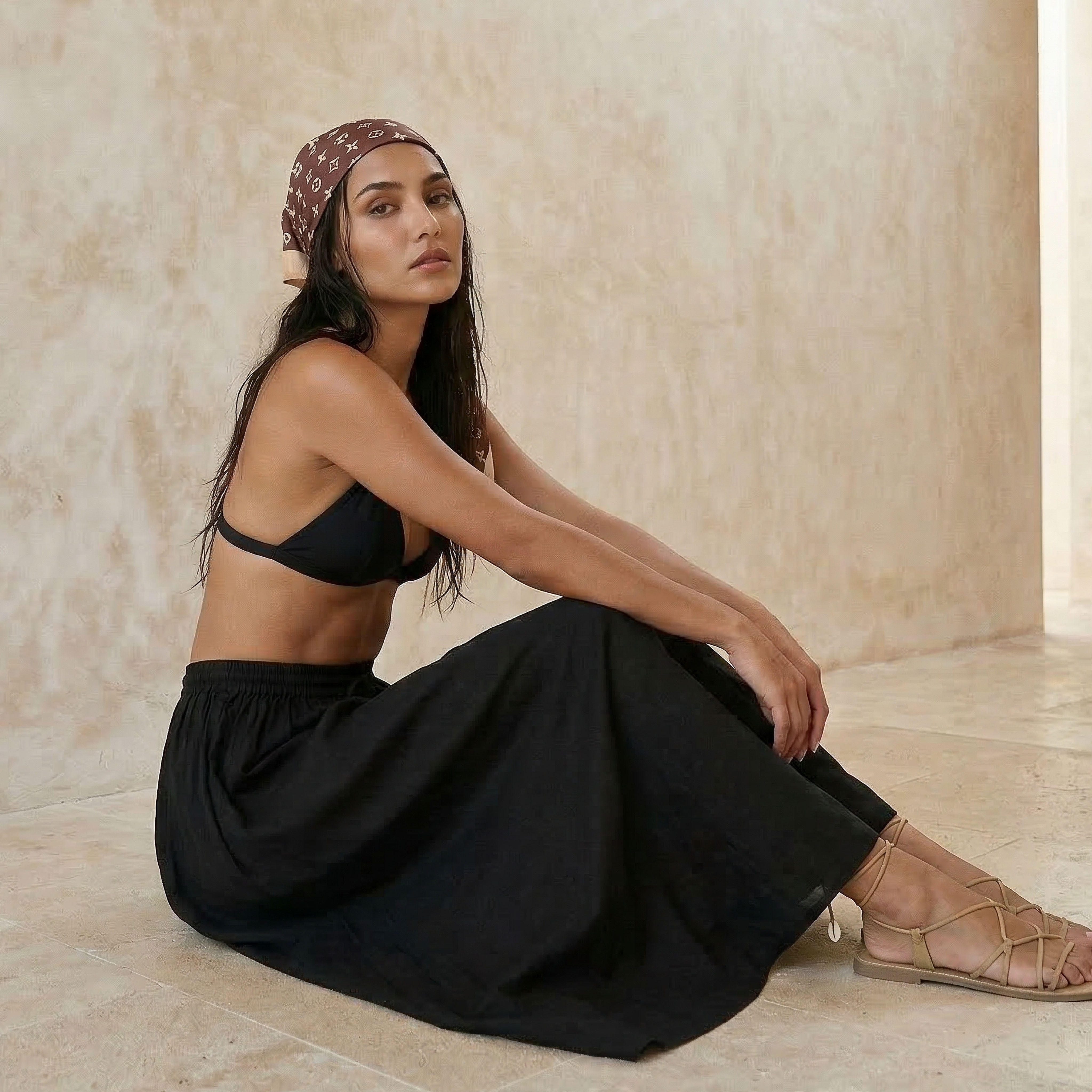 تنورة سباحة ماكسي للنساء-women-clothing-bottoms-skirts-image-5