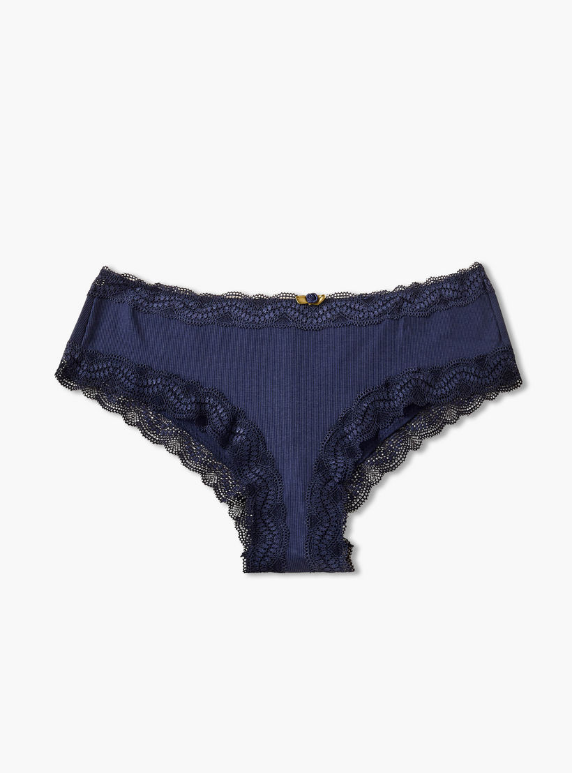 Set of 2 - Splash Intimates Bikini Briefs with Lace Detail-women-clothing-plussize-lingerie-panties-image-3
