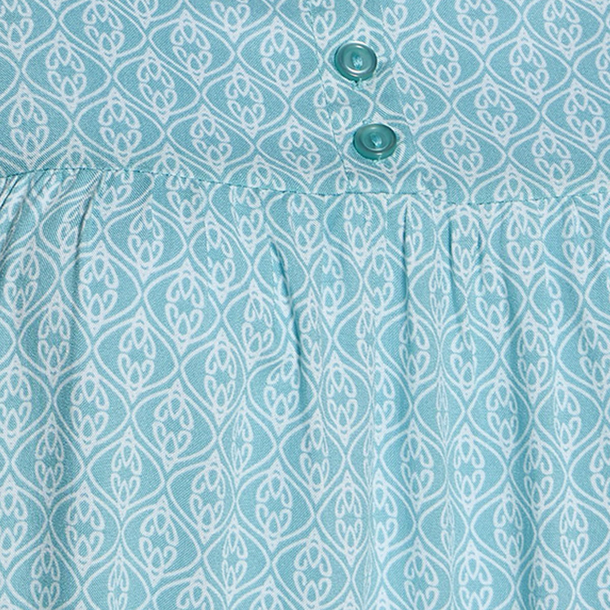 قميص نوم فيسكوز منقوش بأكمام قصيرة-women-clothing-nightwear-nighties-image-2